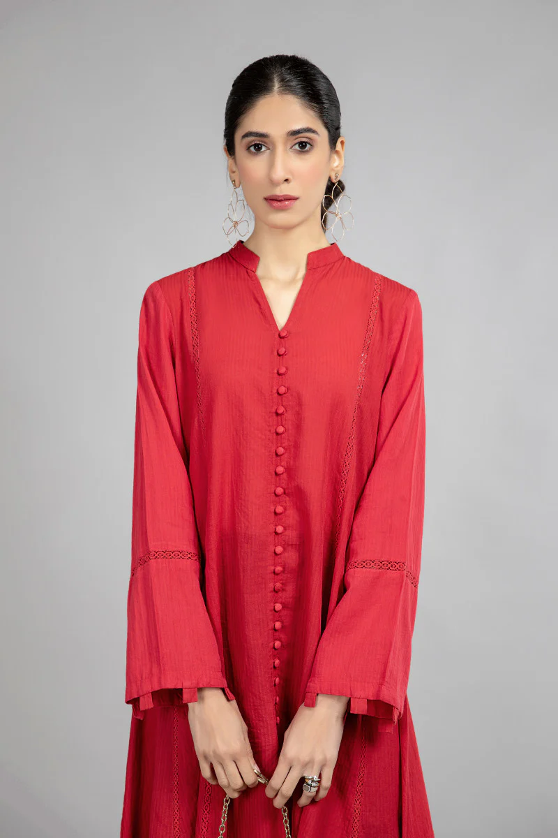 Shirt Red MB-SS21-74 - Image 4