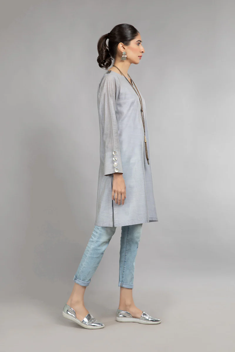 Shirt Grey MB-SS21-86 - Image 2