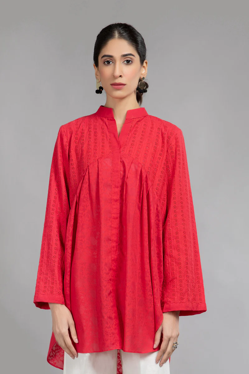 Shirt Red MB-SS21-94 - Image 4