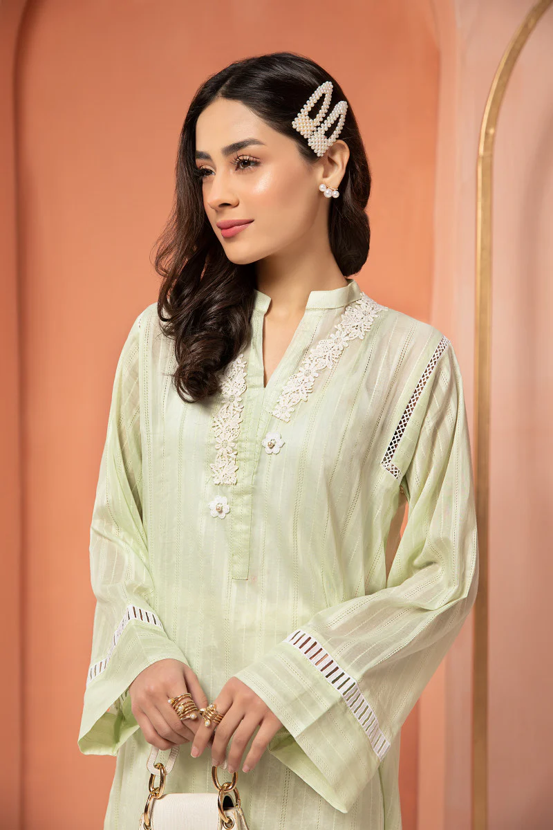 Shirt Green MB-SS22-09 - Image 2