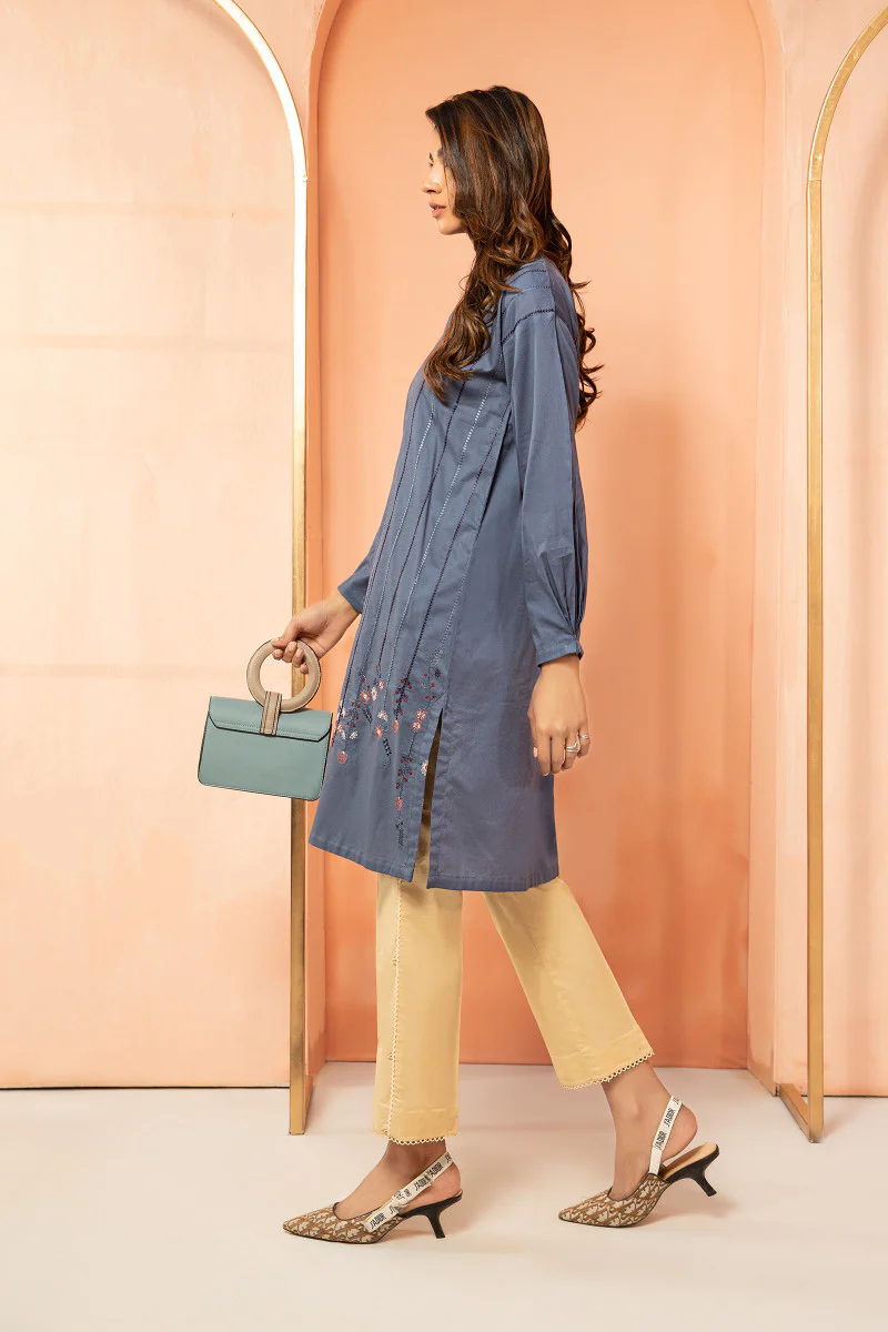 Shirt Blue MB-SS22-101 - Image 3