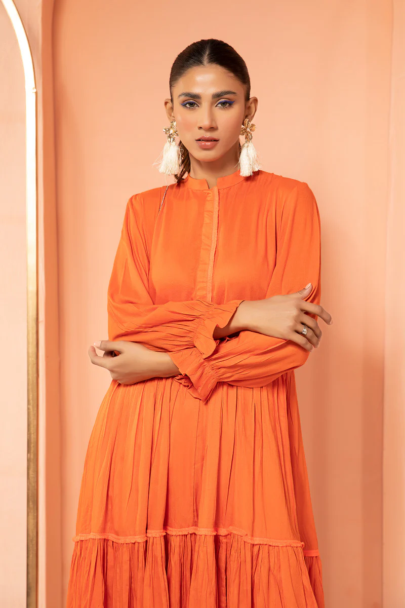 Shirt Orange MB-SS22-112 - Image 2