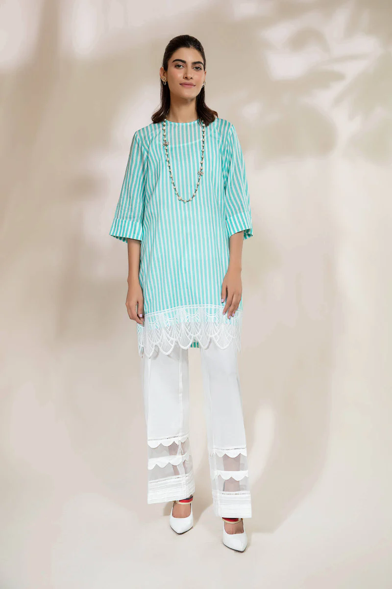 Shirt Ferozi MB-SS22-12