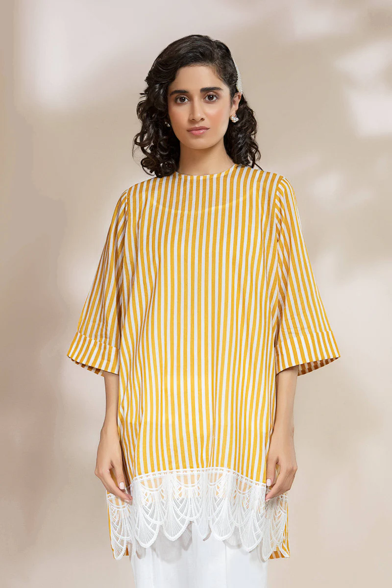 Shirt Yellow MB-SS22-12 - Image 2
