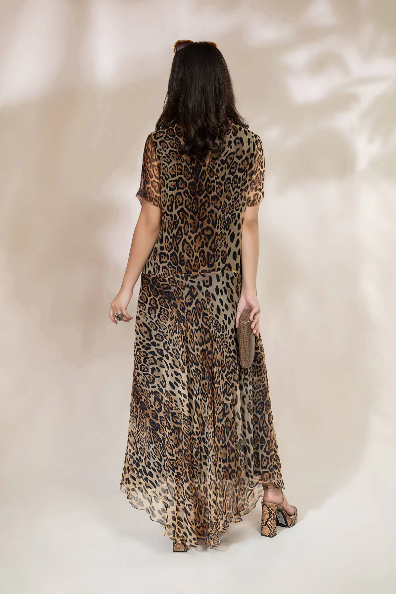 Shirt Cheetah Print MB-SS22-122 - Image 3