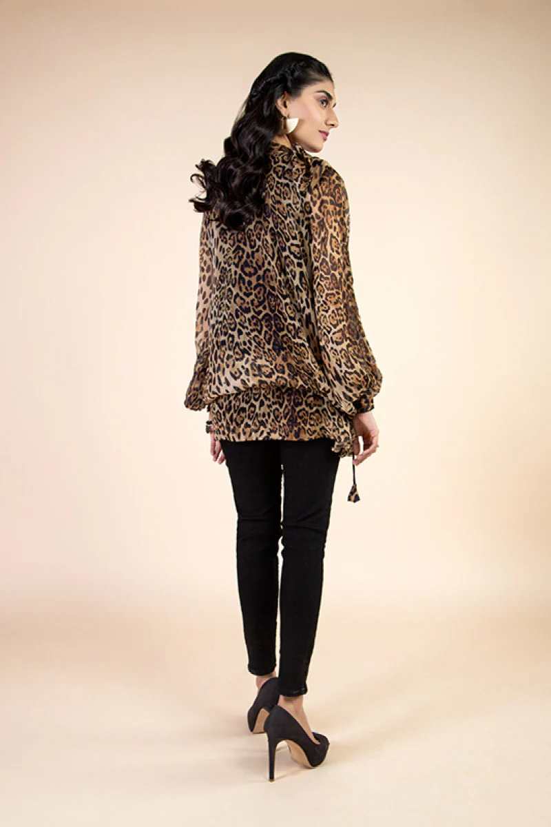 Shirt Cheetah Print MB-SS22-123 - Image 4