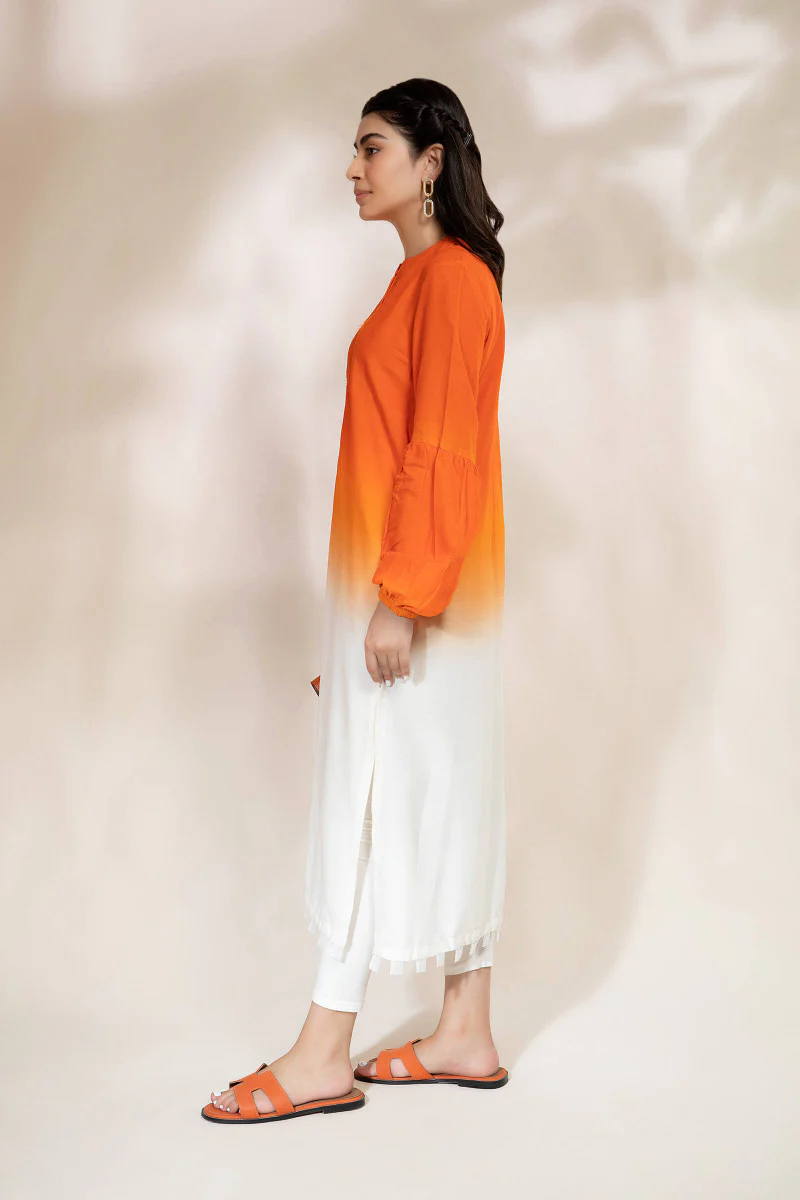 Shirt Orange MB-SS22-13 - Image 3
