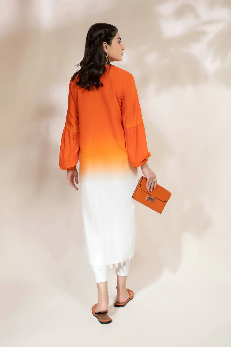 Shirt Orange MB-SS22-13 - Image 4
