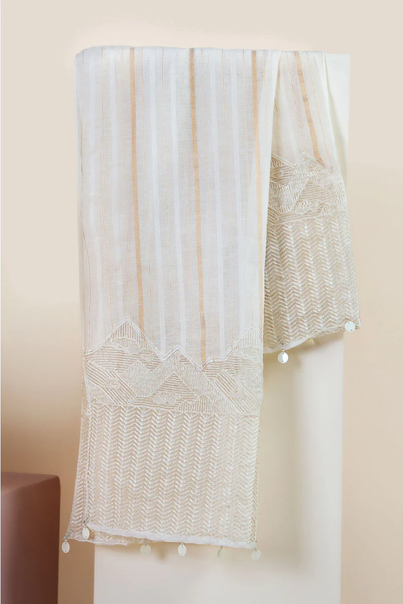 Scarf Off White MB-SS22-162 - Image 2
