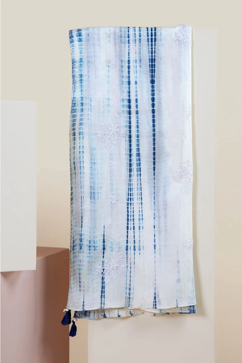 Scarf Blue MB-SS22-171 - Image 2