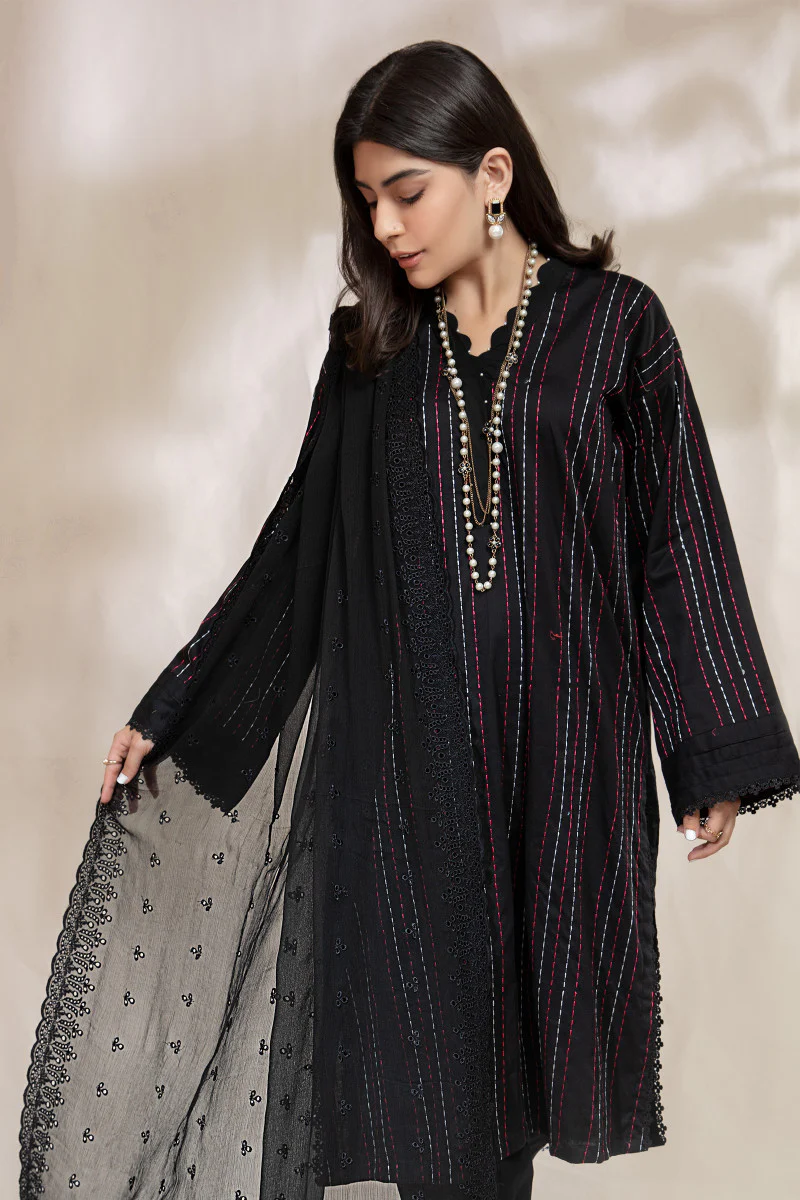 Scarf Black MB-SS22-177 - Image 2