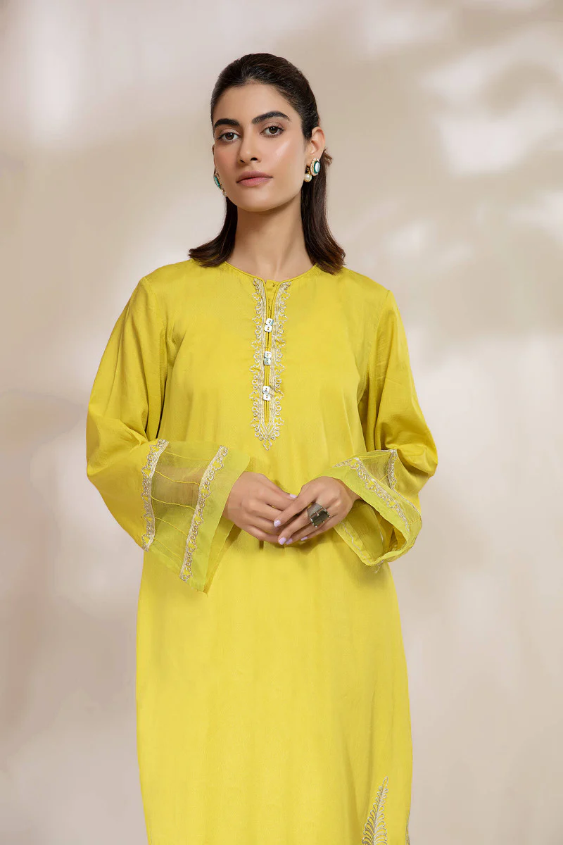 Shirt Yellow MB-SS22-35 - Image 2