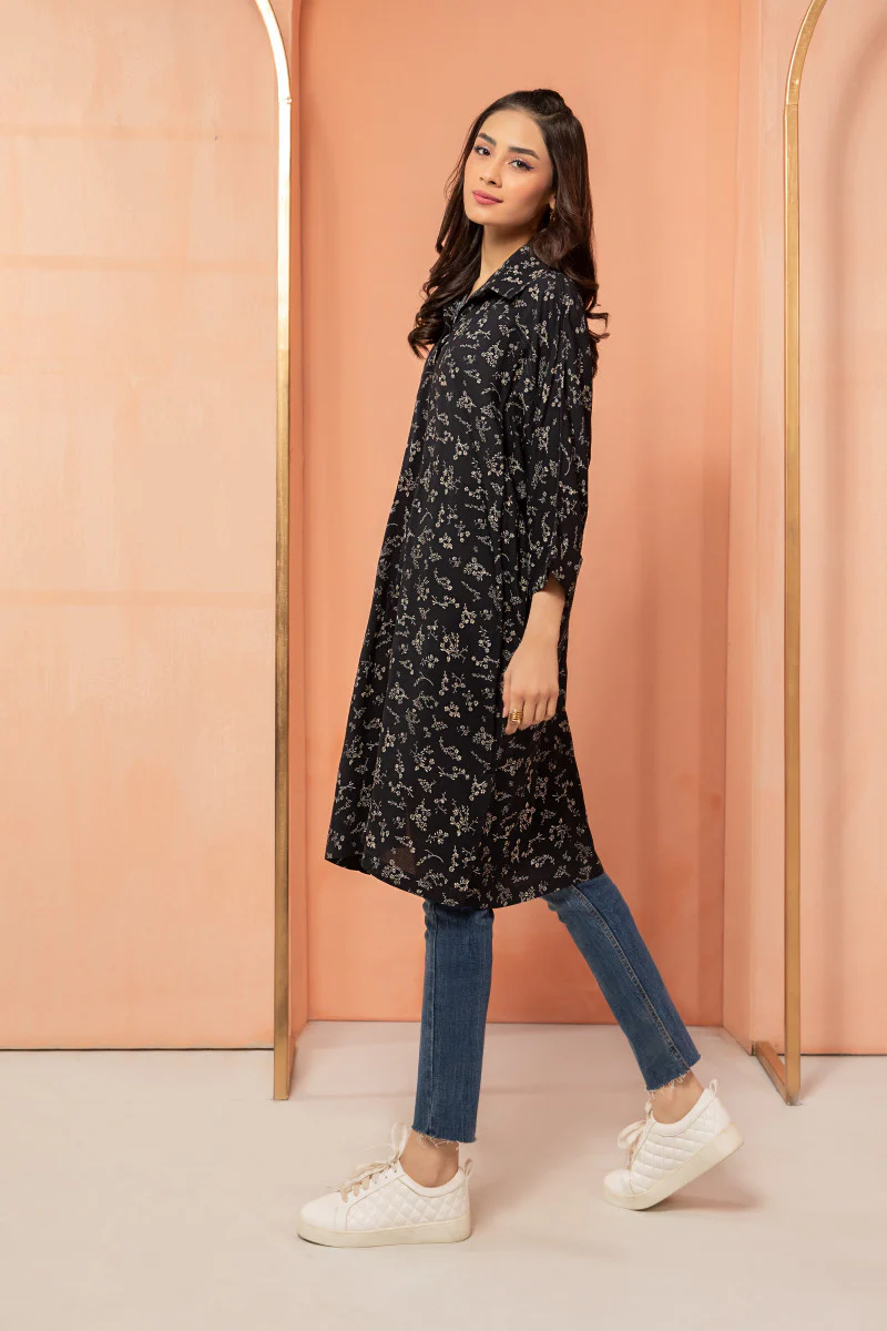 Shirt Black MB-SS22-49 - Image 2
