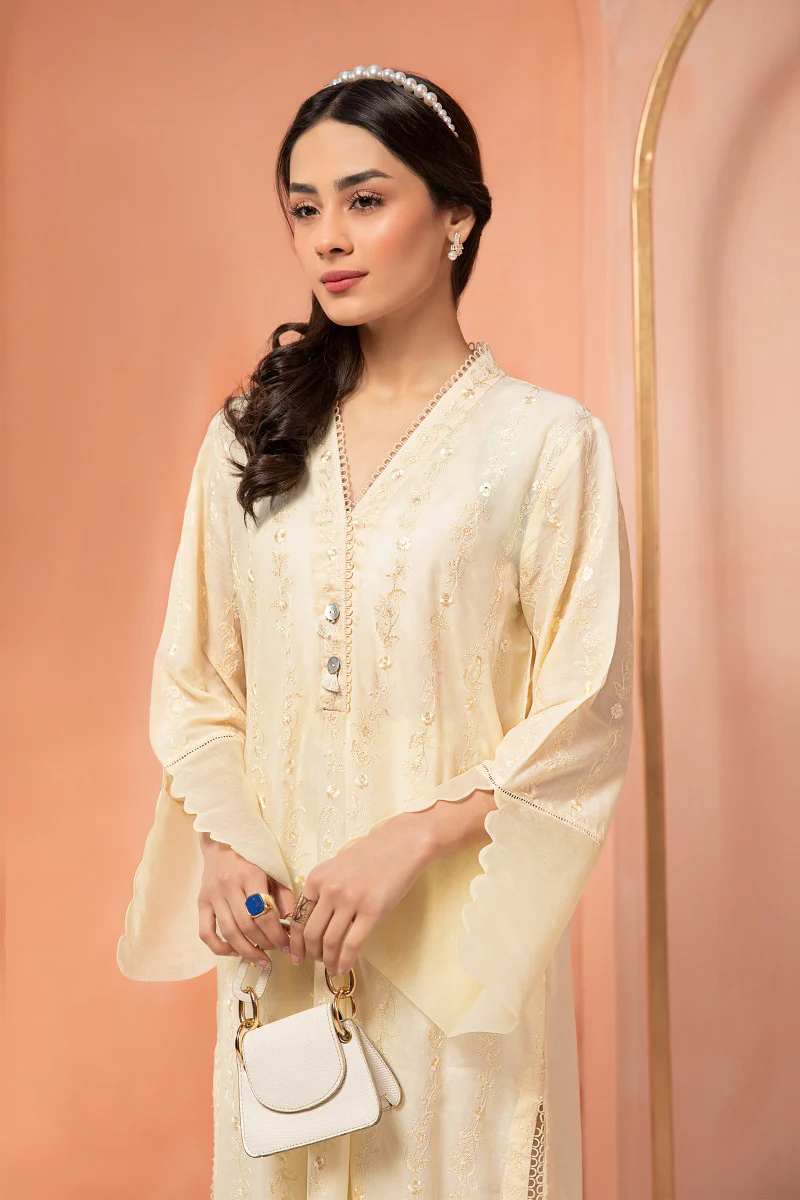 Shirt Cream MB-SS22-60 - Image 2