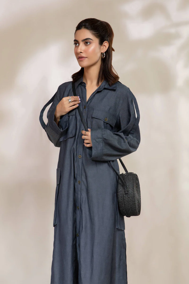 Shirt Blue MB-SS22-78 - Image 2
