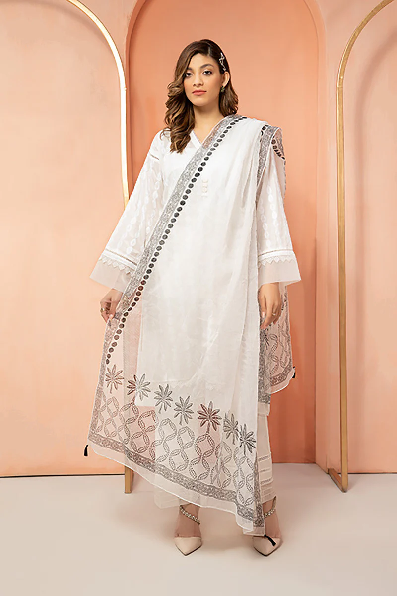 Scarf White MB-SS22-80