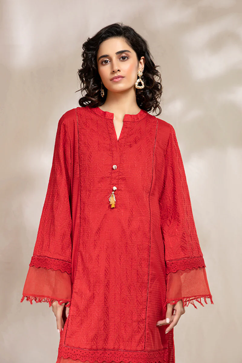 Shirt Red MB-SS22-85 - Image 2