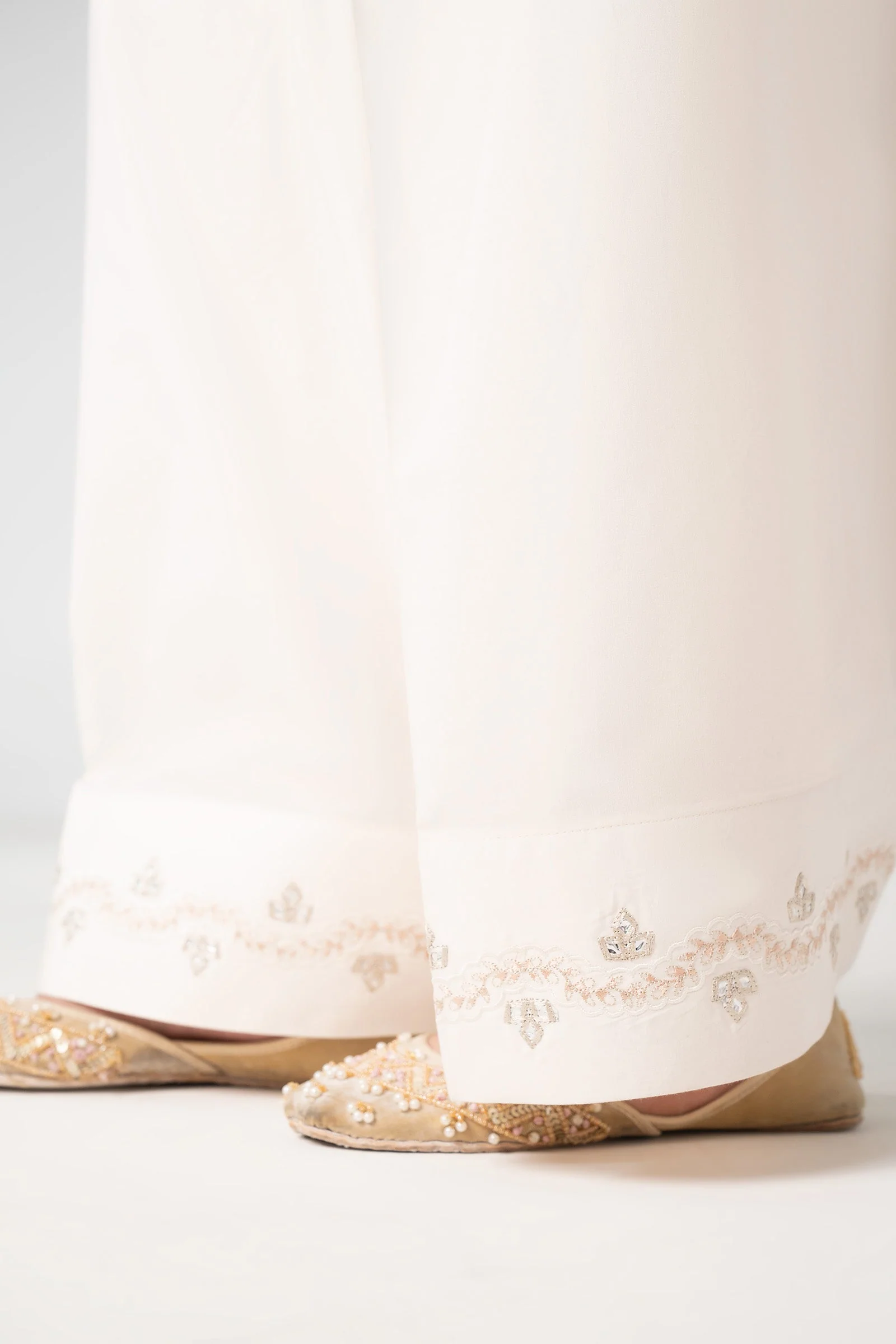 Embroidered Cambric Shalwar - Image 2