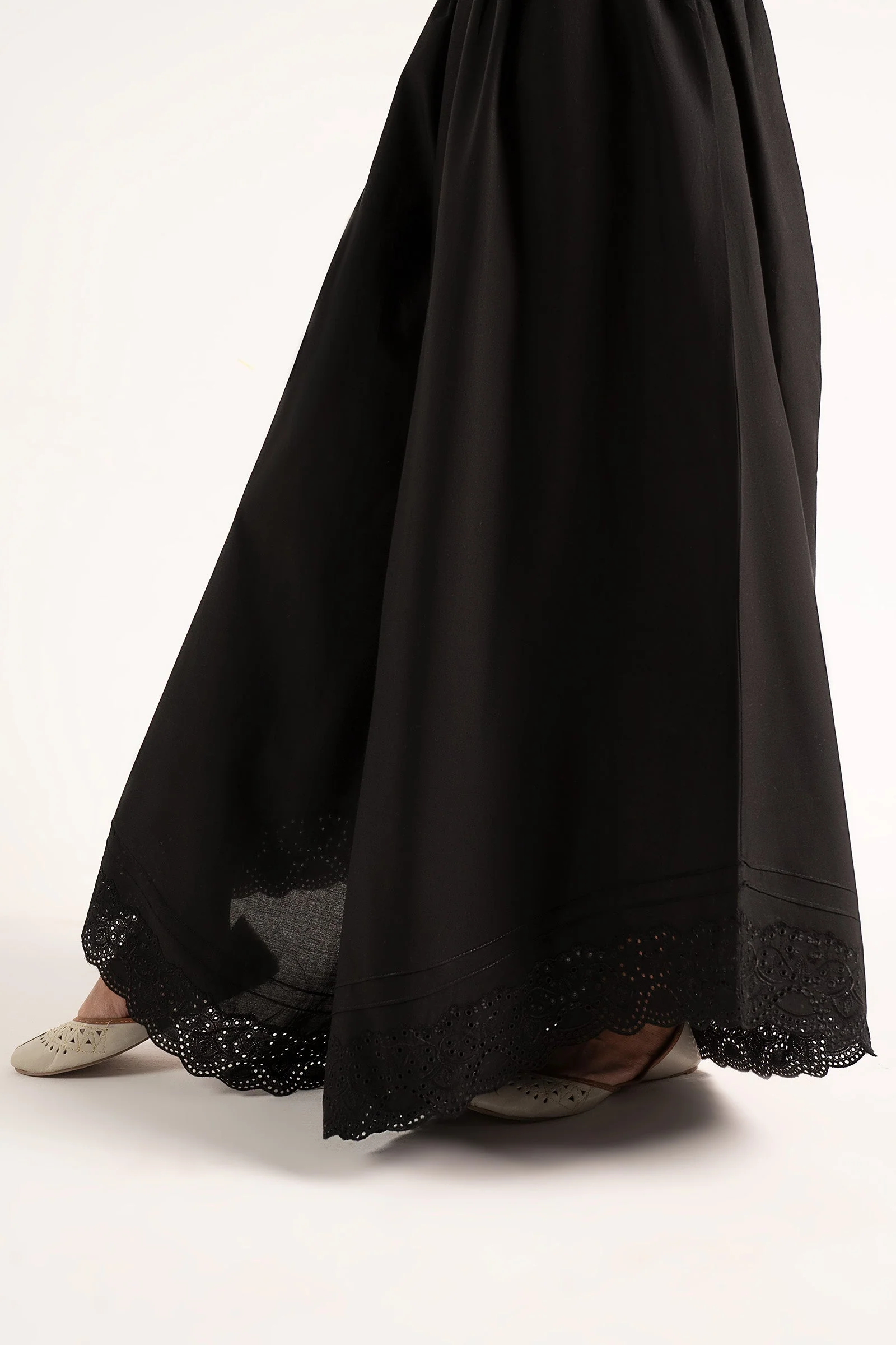 Embroidered Cambric Trouser - Image 3
