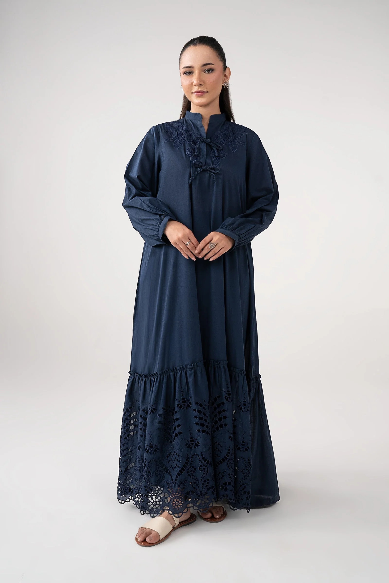 Embroidered Lawn Dress - Image 2