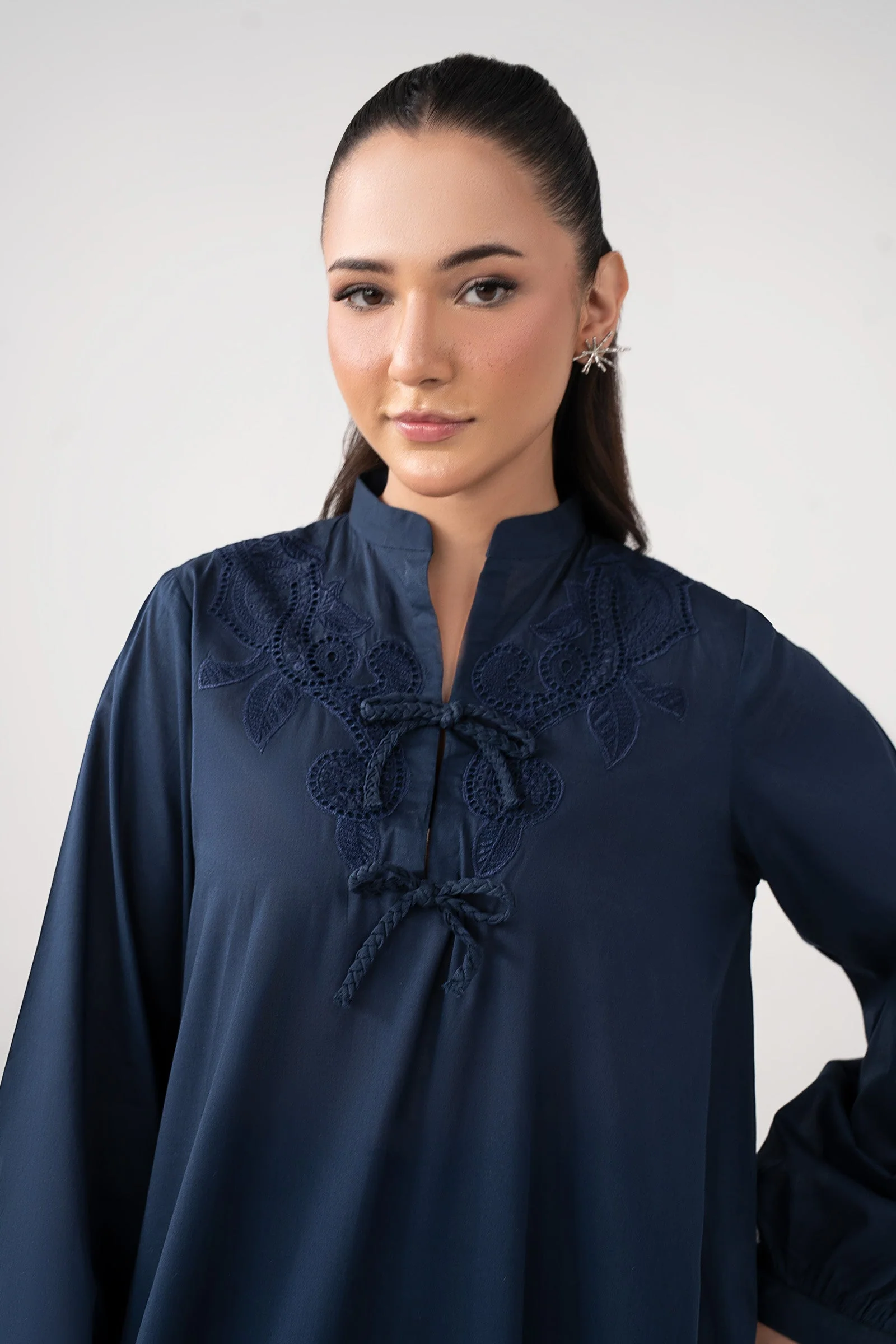 Embroidered Lawn Dress - Image 3