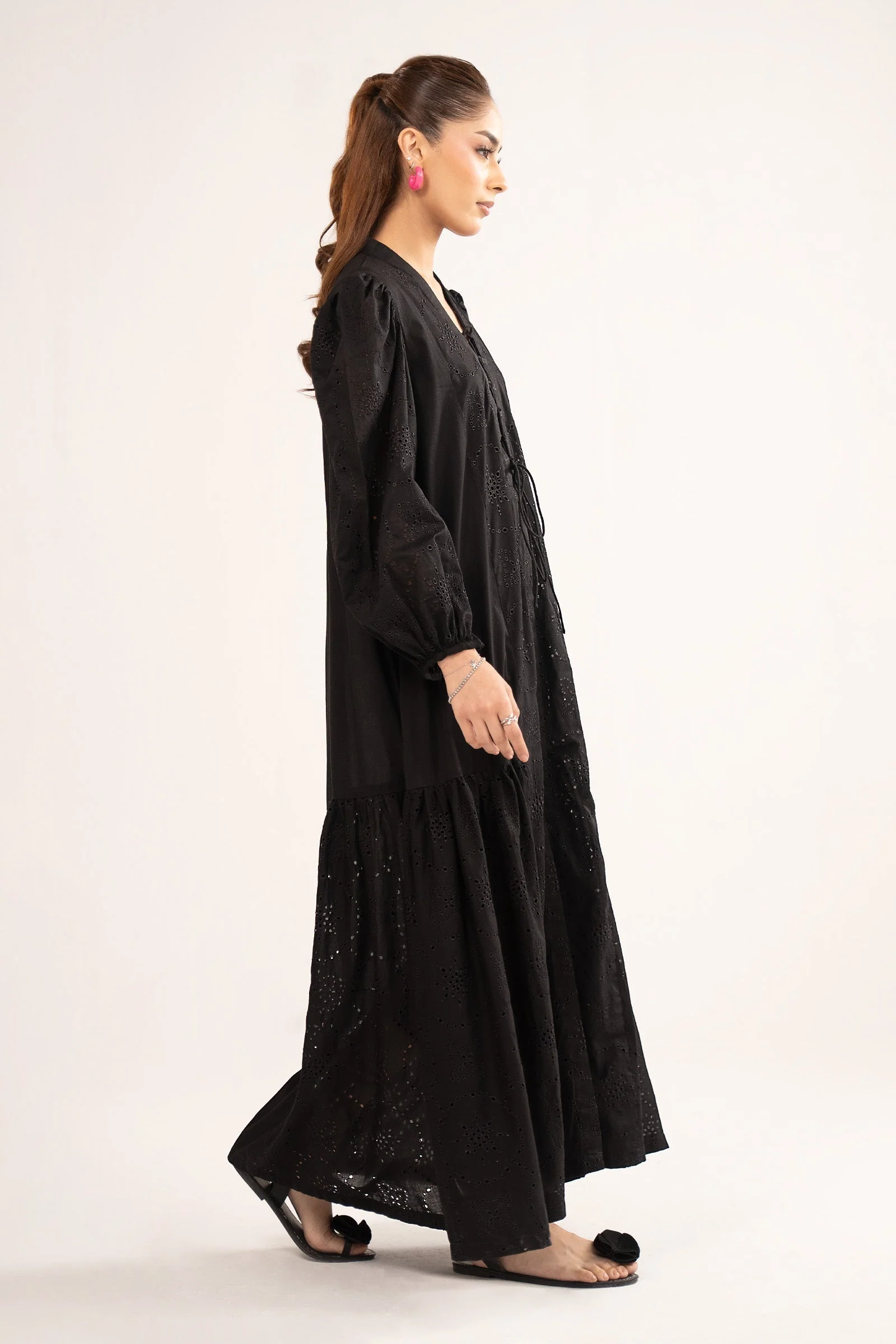 Embroidered Lawn Dress - Image 6