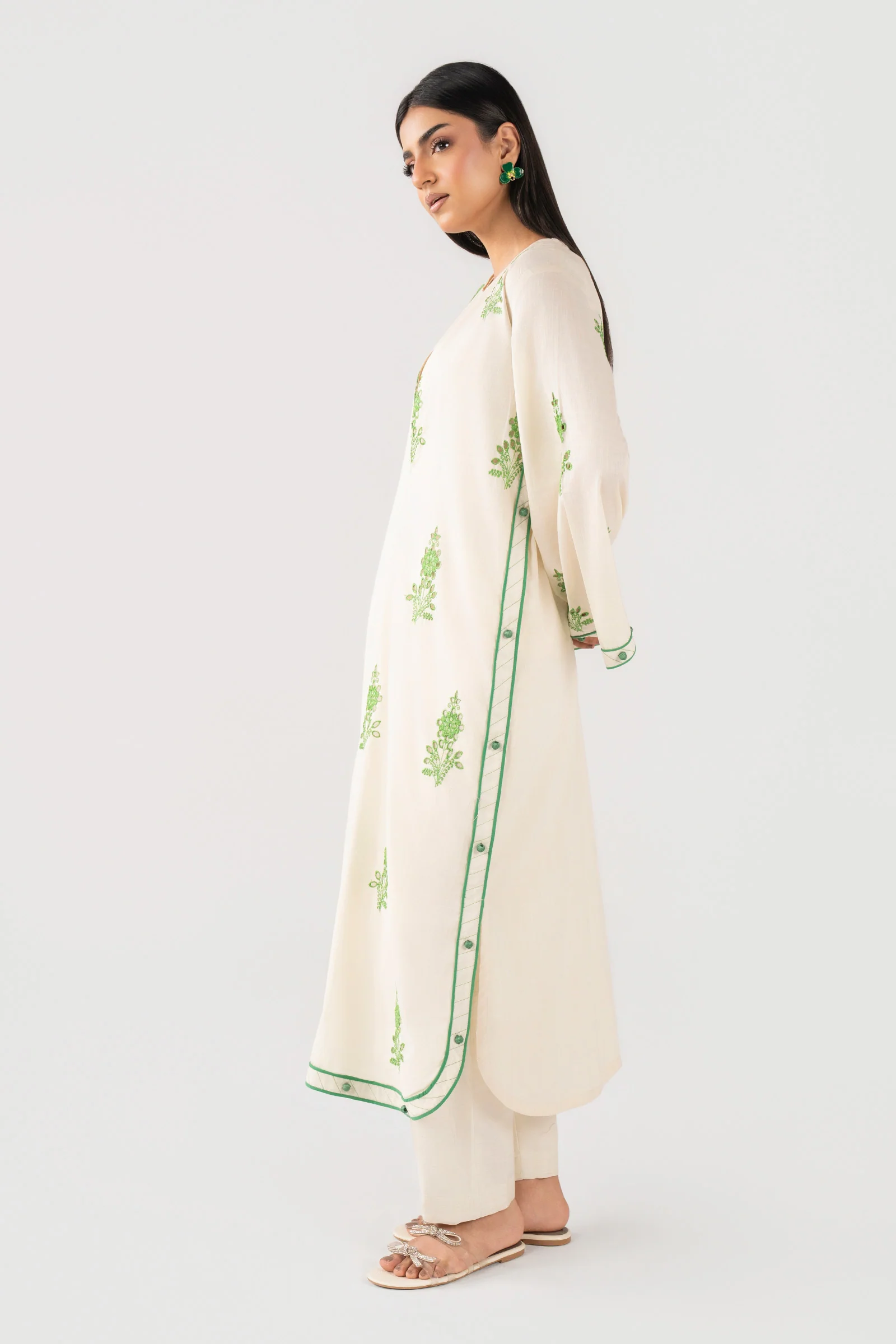 Embroidered Crosshatch Shirt - Image 5