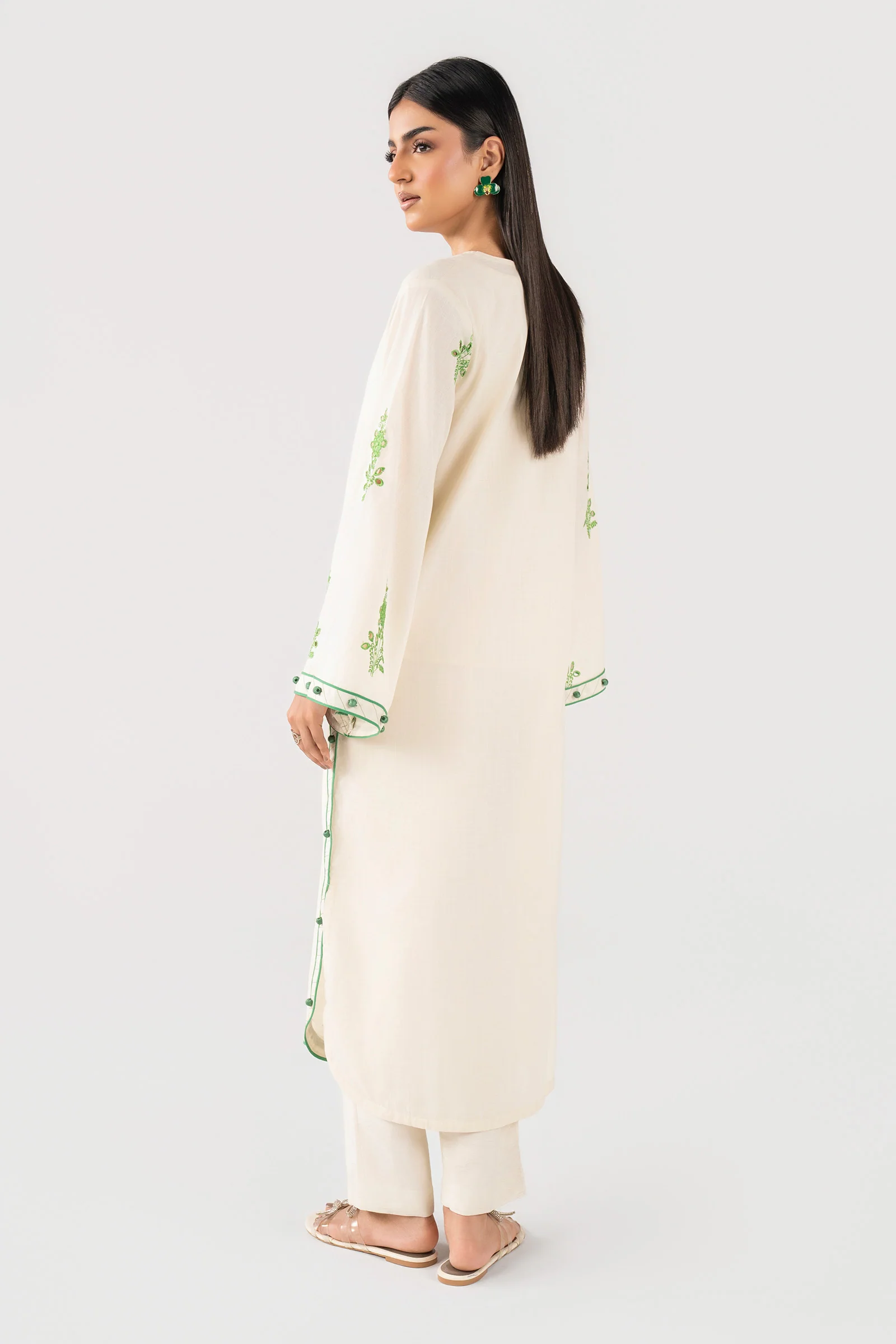 Embroidered Crosshatch Shirt - Image 6