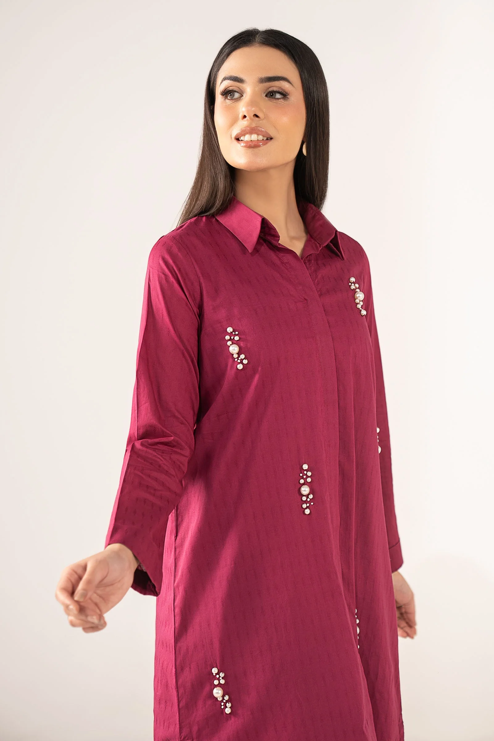 Embellished Dobby Shirt - Image 3