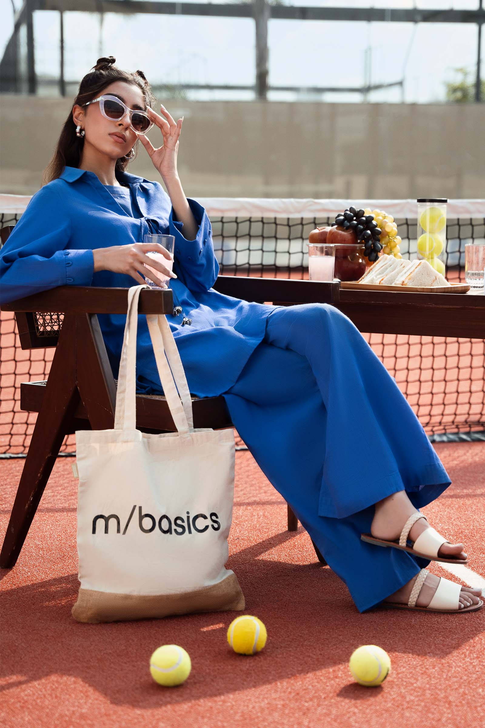 2 Pc Dyed European Linen Suit - Image 5