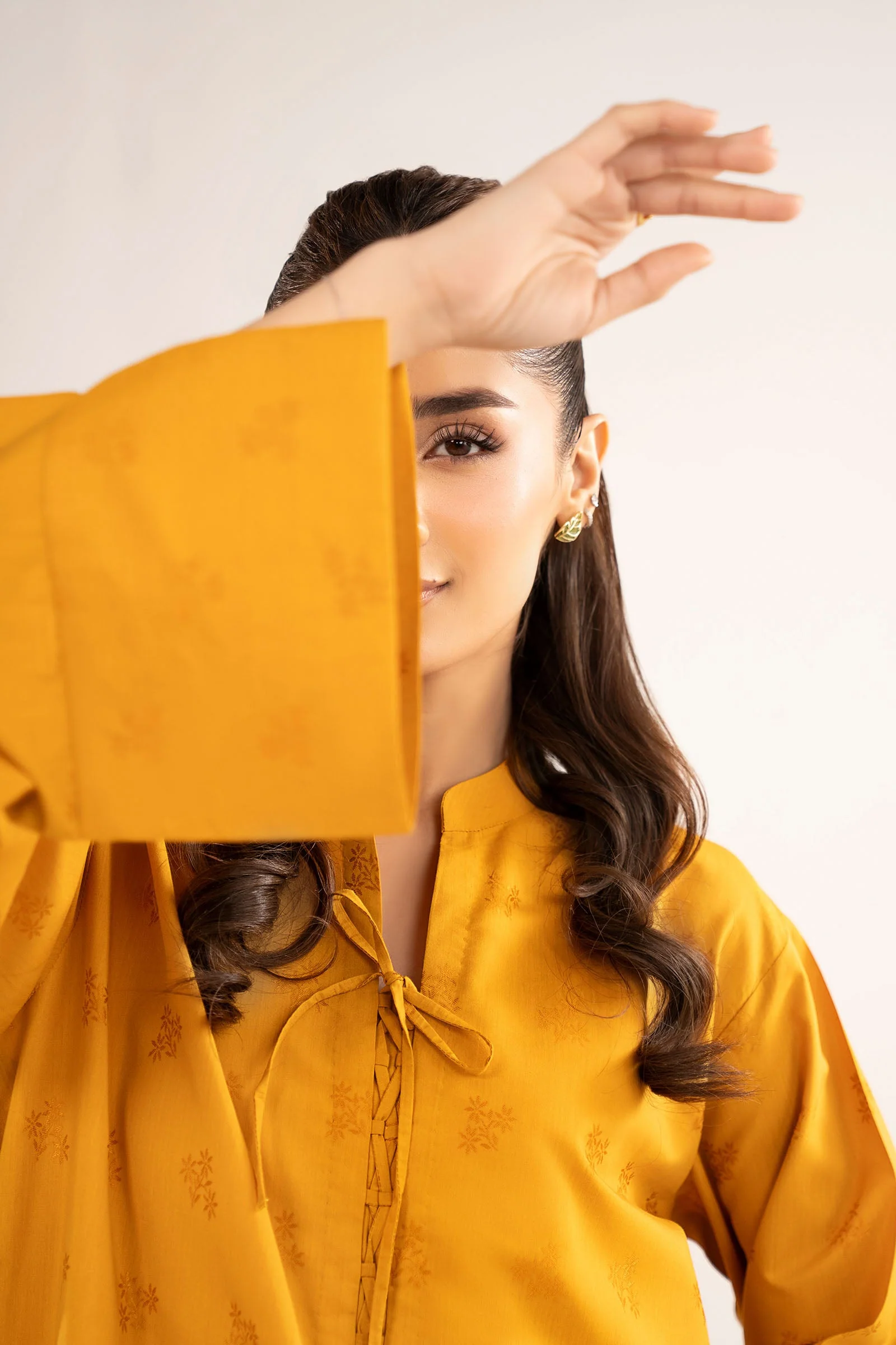 2 Pc Dyed Dobby Viscose Suit - Image 4