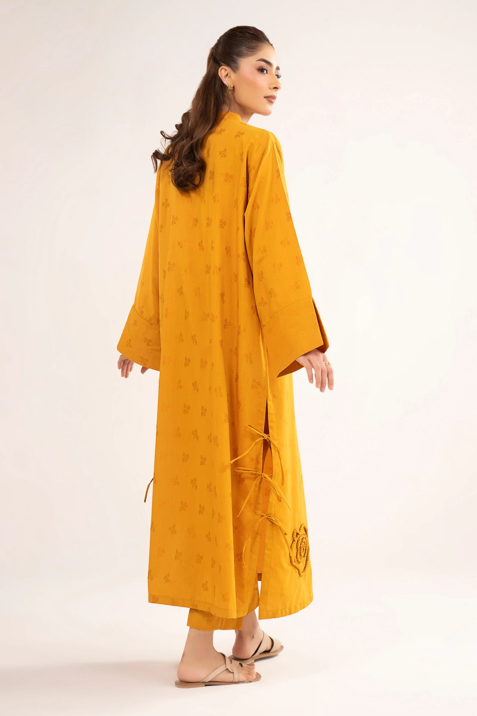 2 Pc Dyed Dobby Viscose Suit - Image 6