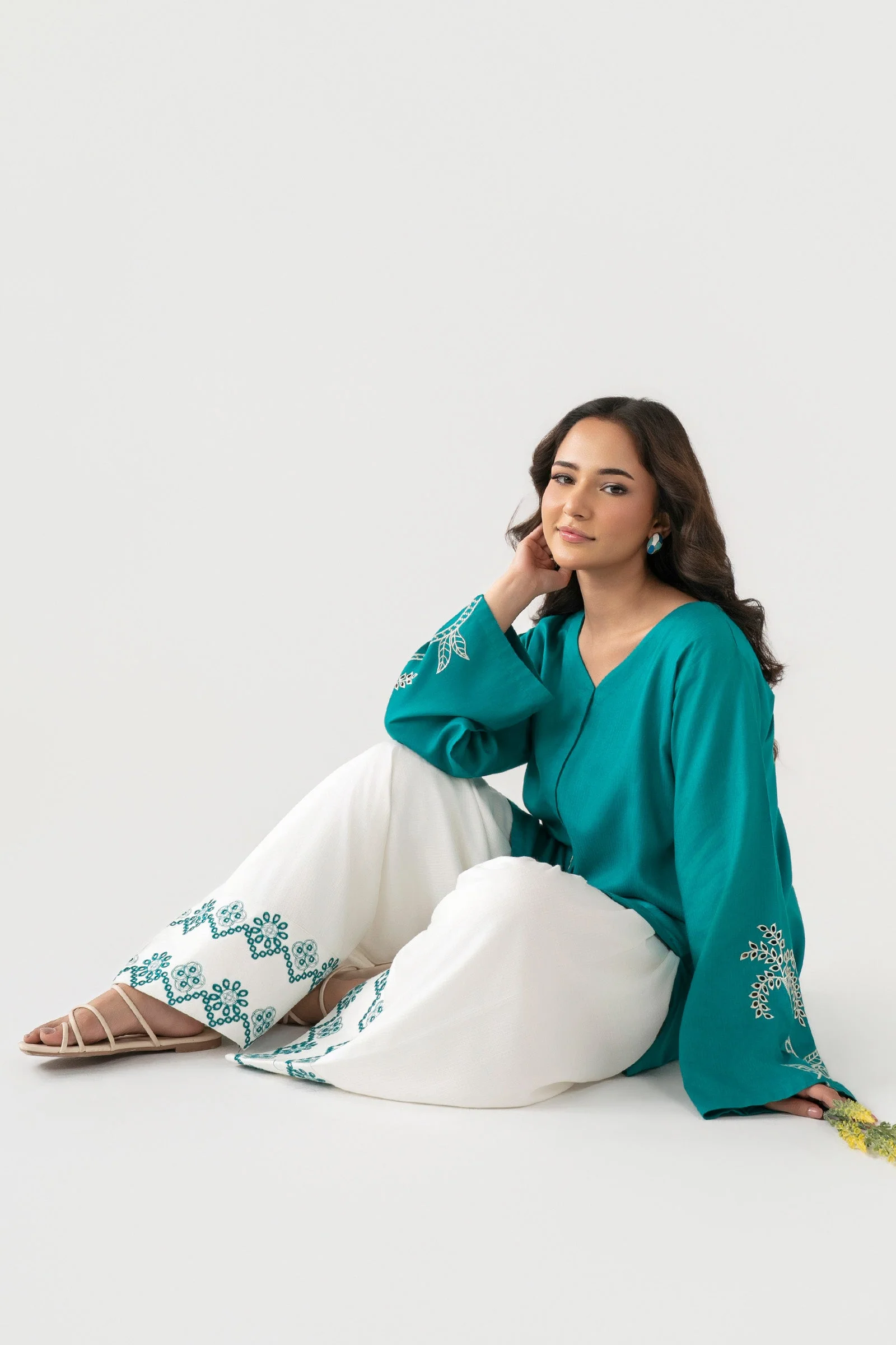 2 Pc Embroidered Ripstop Suit - Image 3