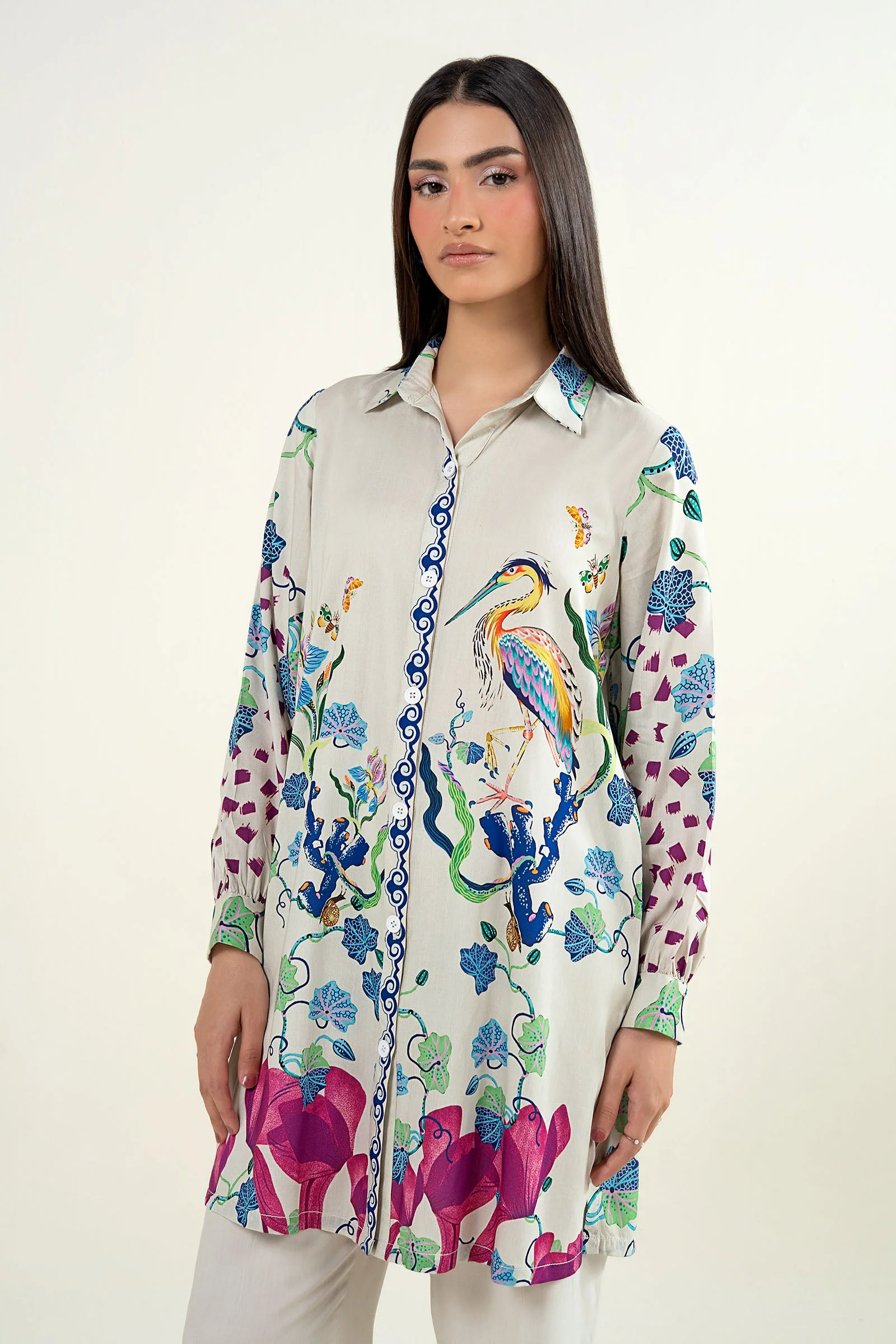 2 Pc Printed Lawn Suit - Image 3