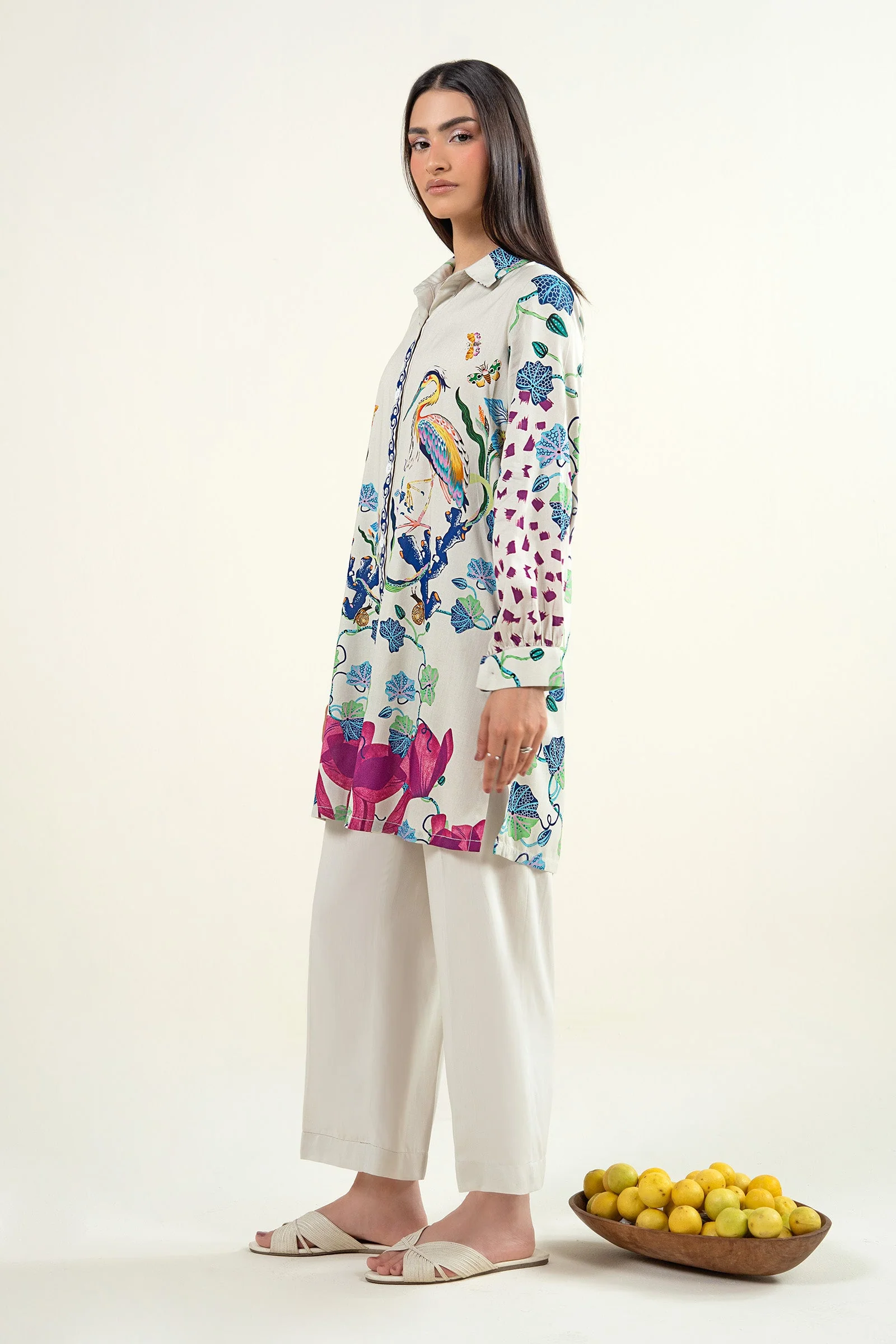 2 Pc Printed Lawn Suit - Image 6