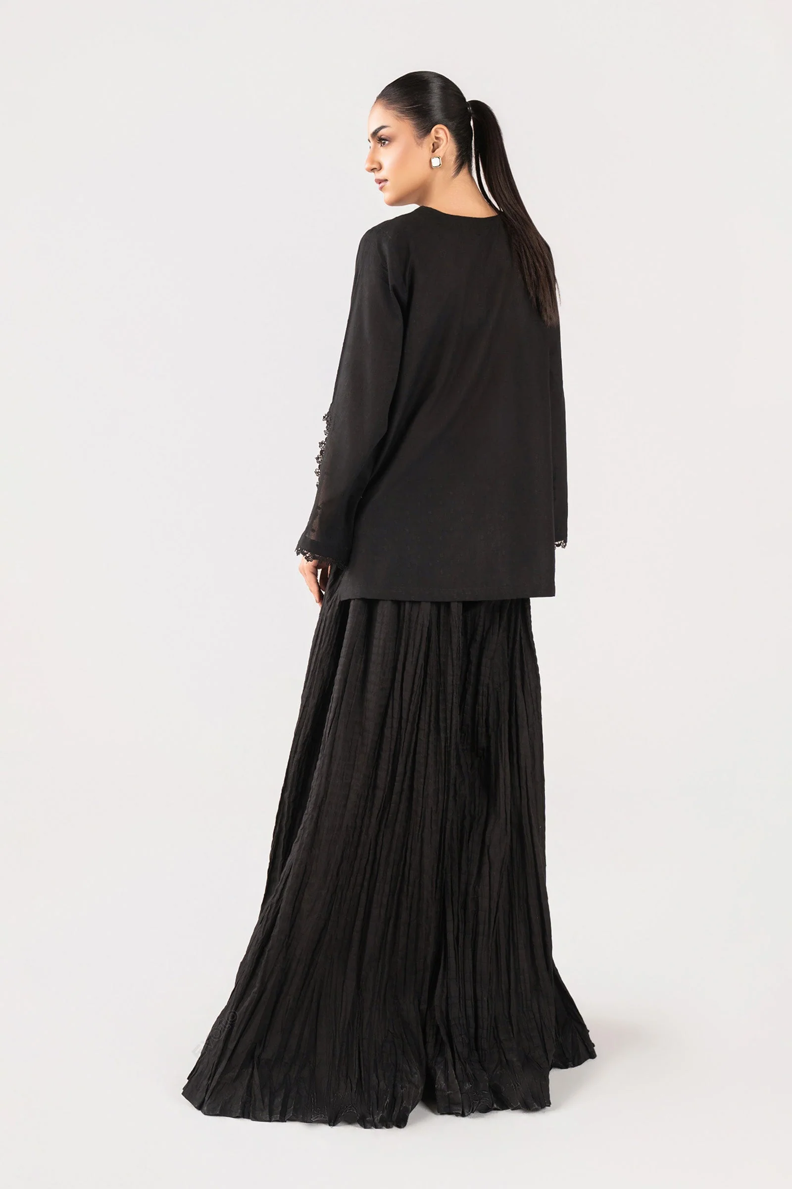 2 Pc Embroidered Brochia Suit - Image 6