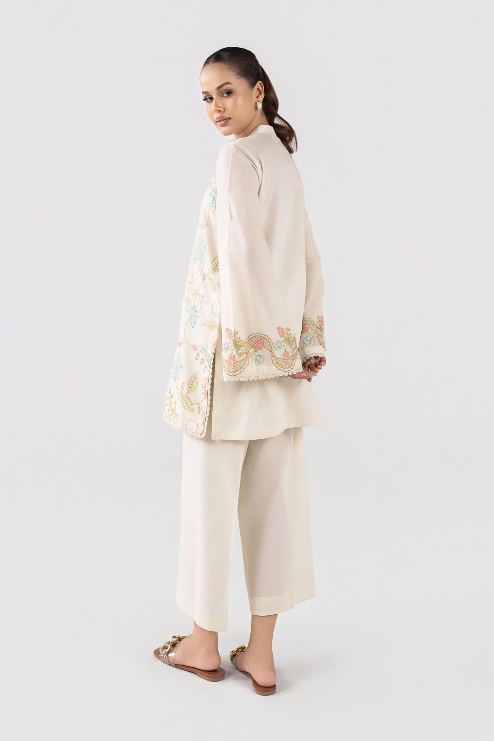 2 Pc Embroidered Lawn Suit - Image 8