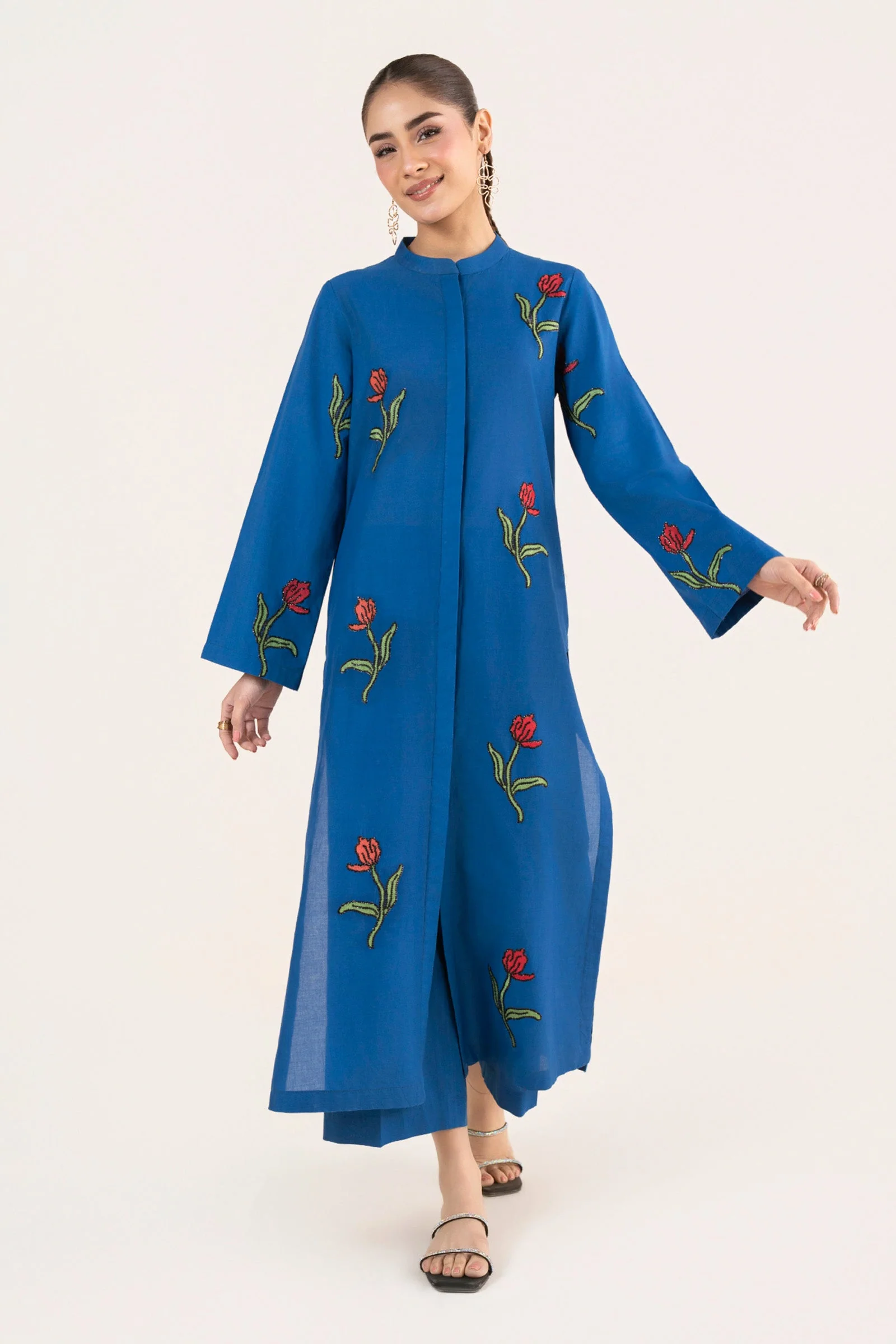 2 Pc Embroidered Lawn Suit - Image 4