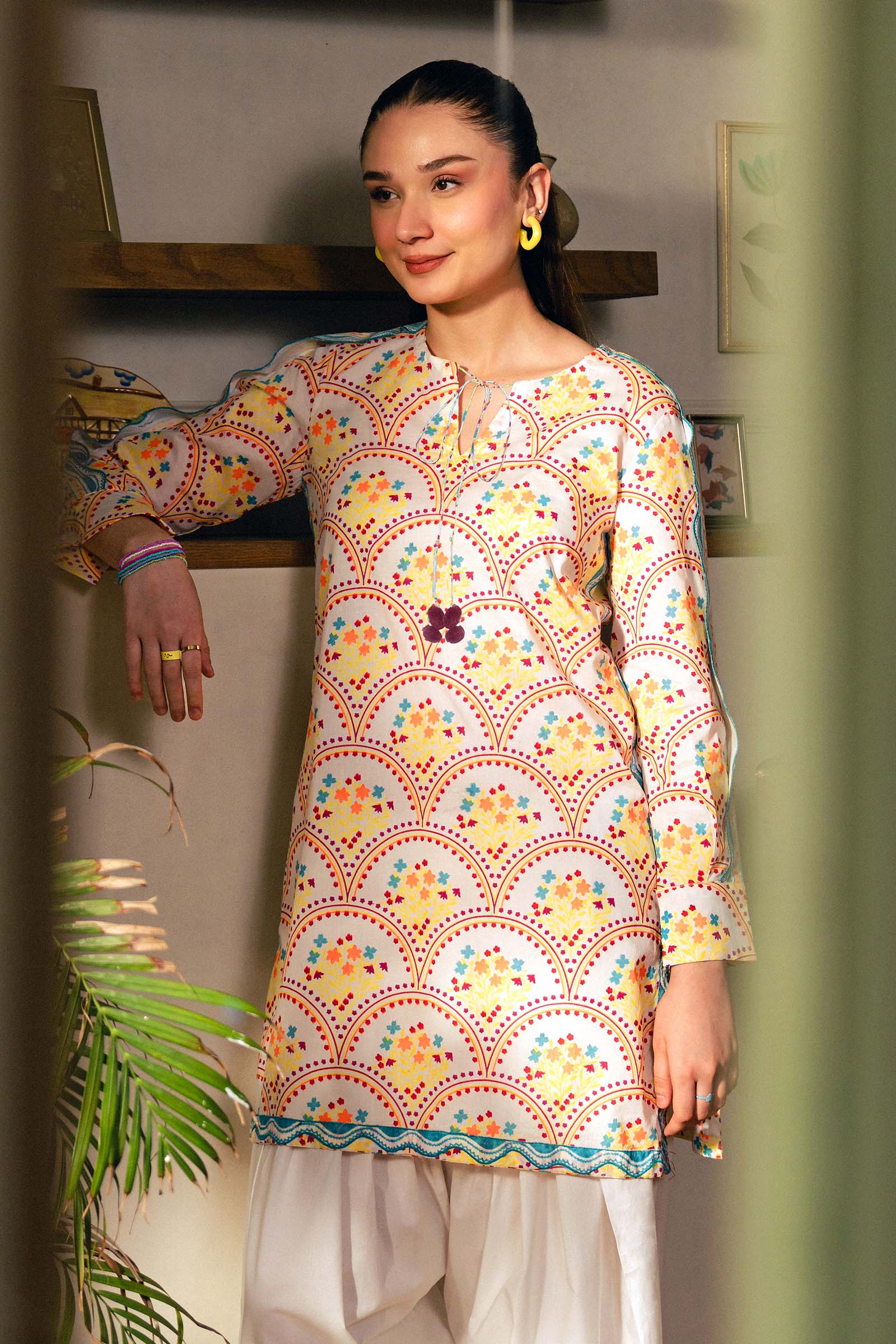 Printed Lawn Shirt