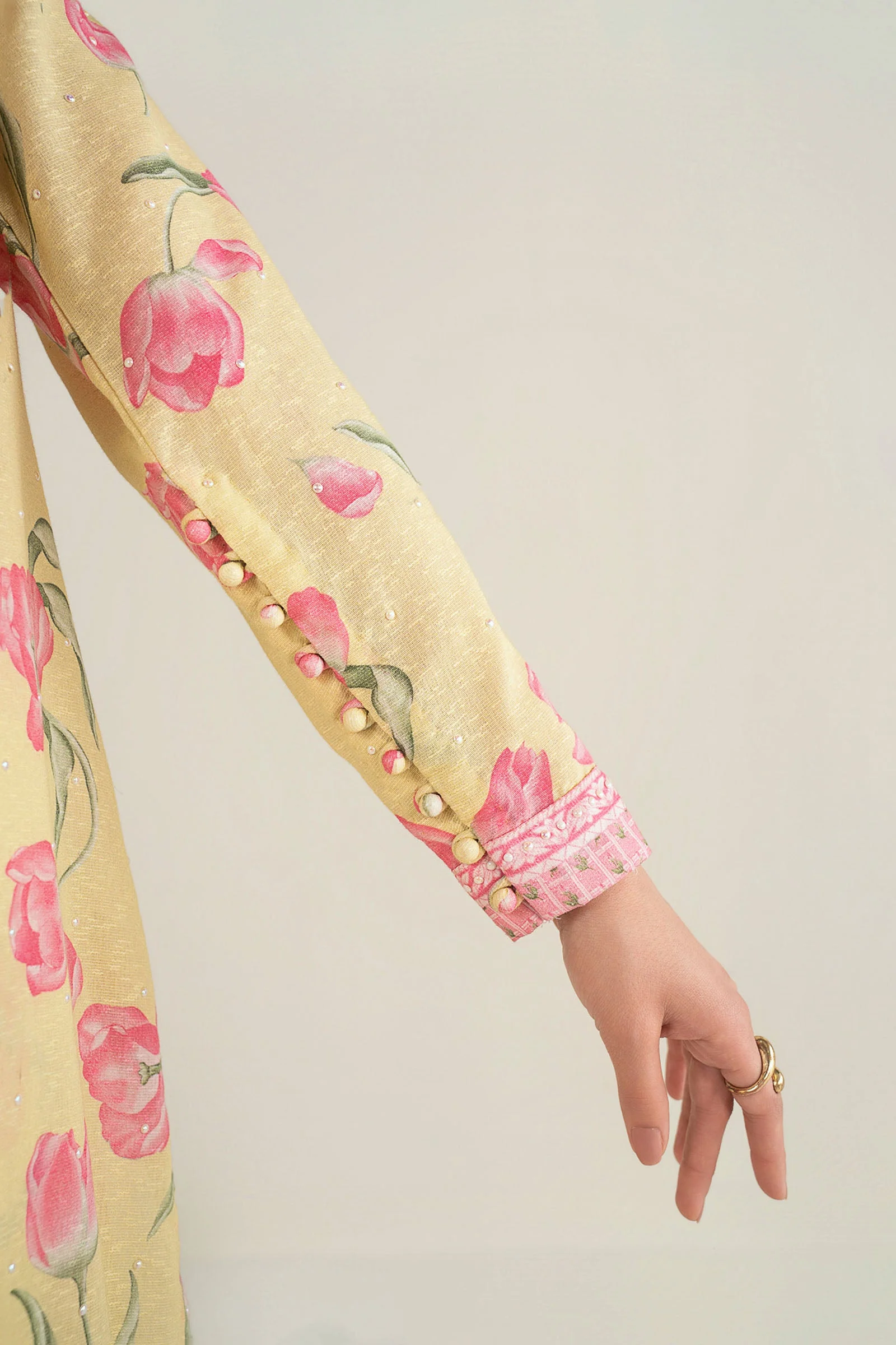 2 Pc Printed Karandi Suit - Image 6