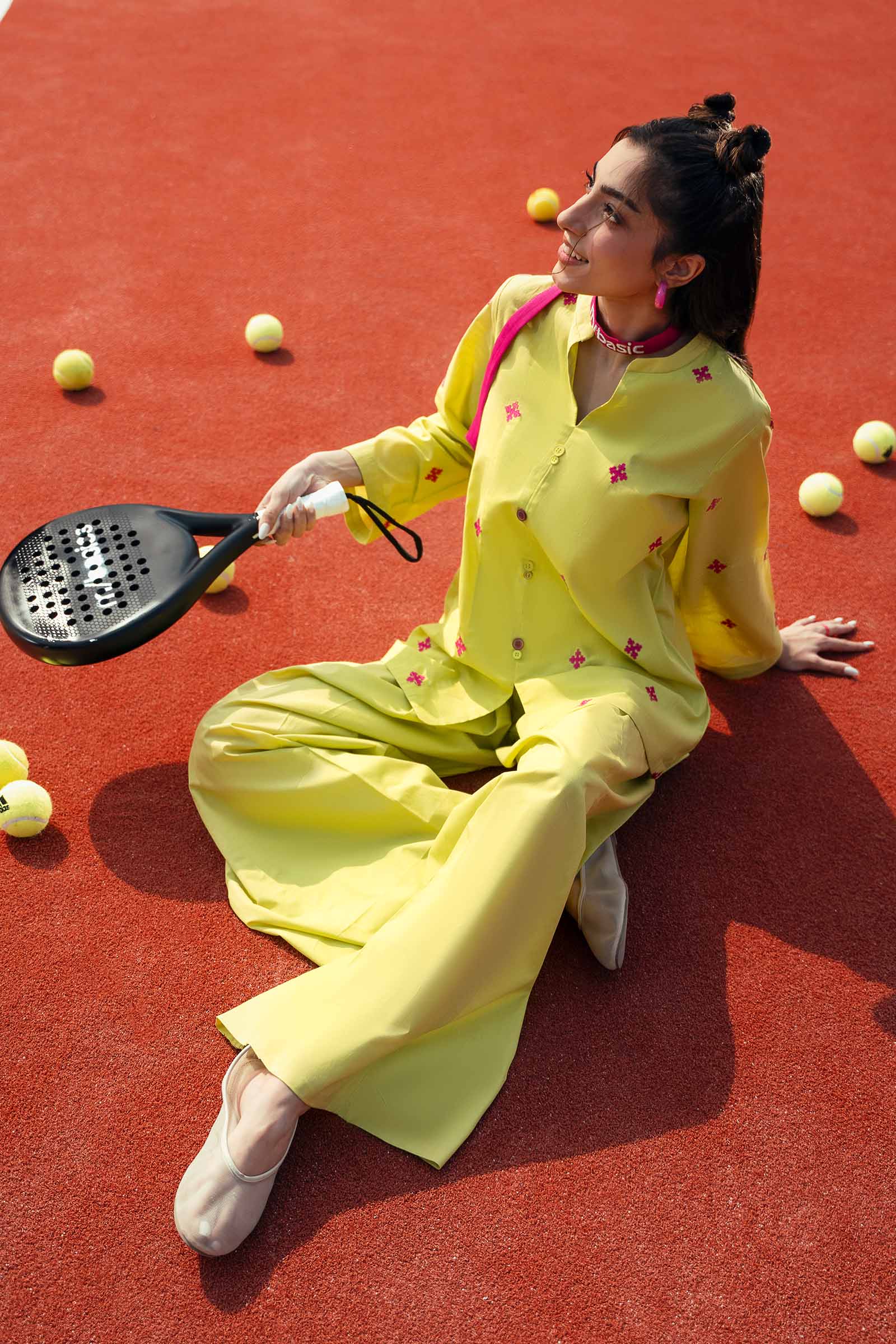 2 Pc Embroidered Crosshatch Lawn Suit - Image 2