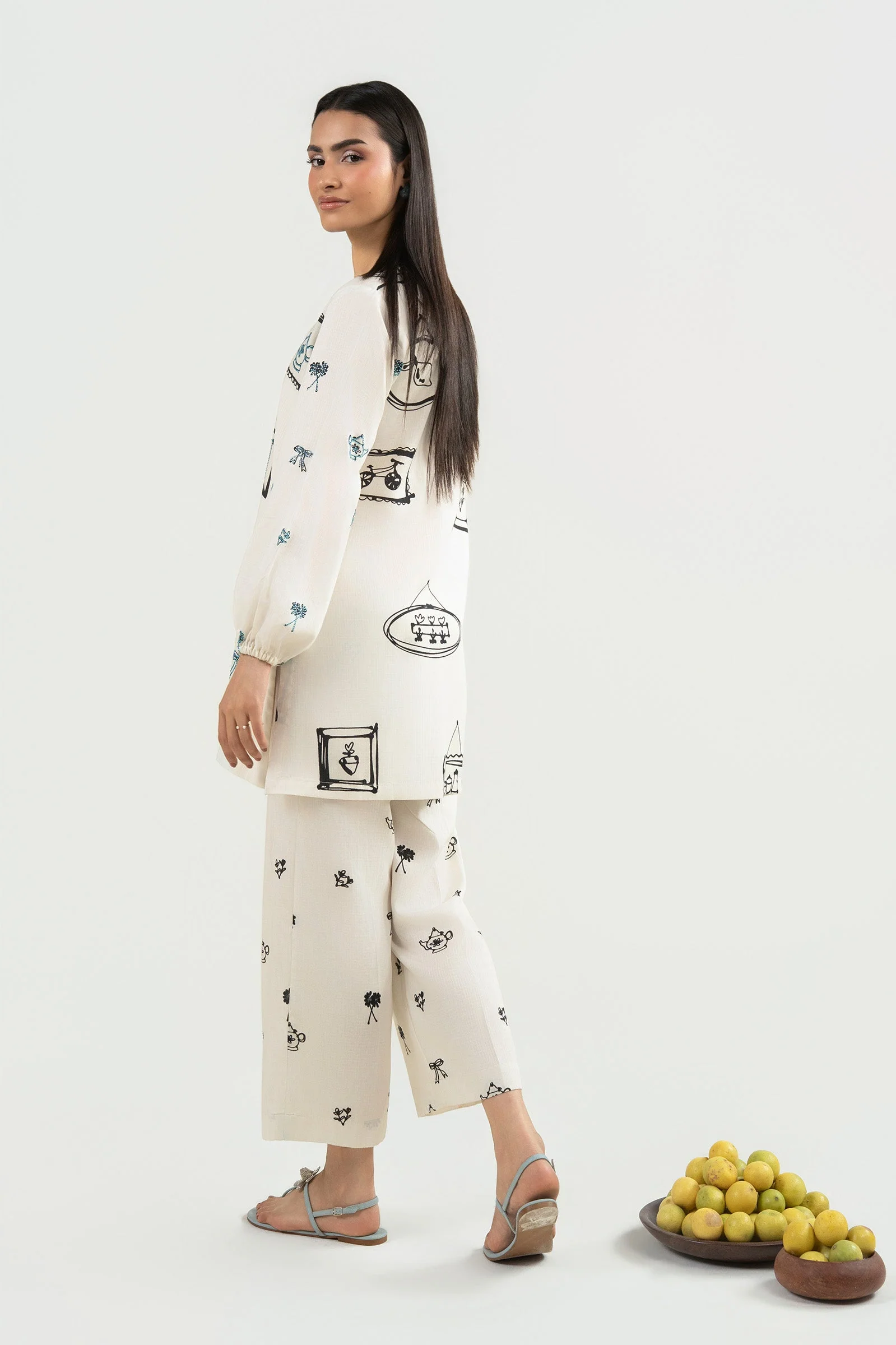 2 Pc Embellished Ripstop Suit - Image 6