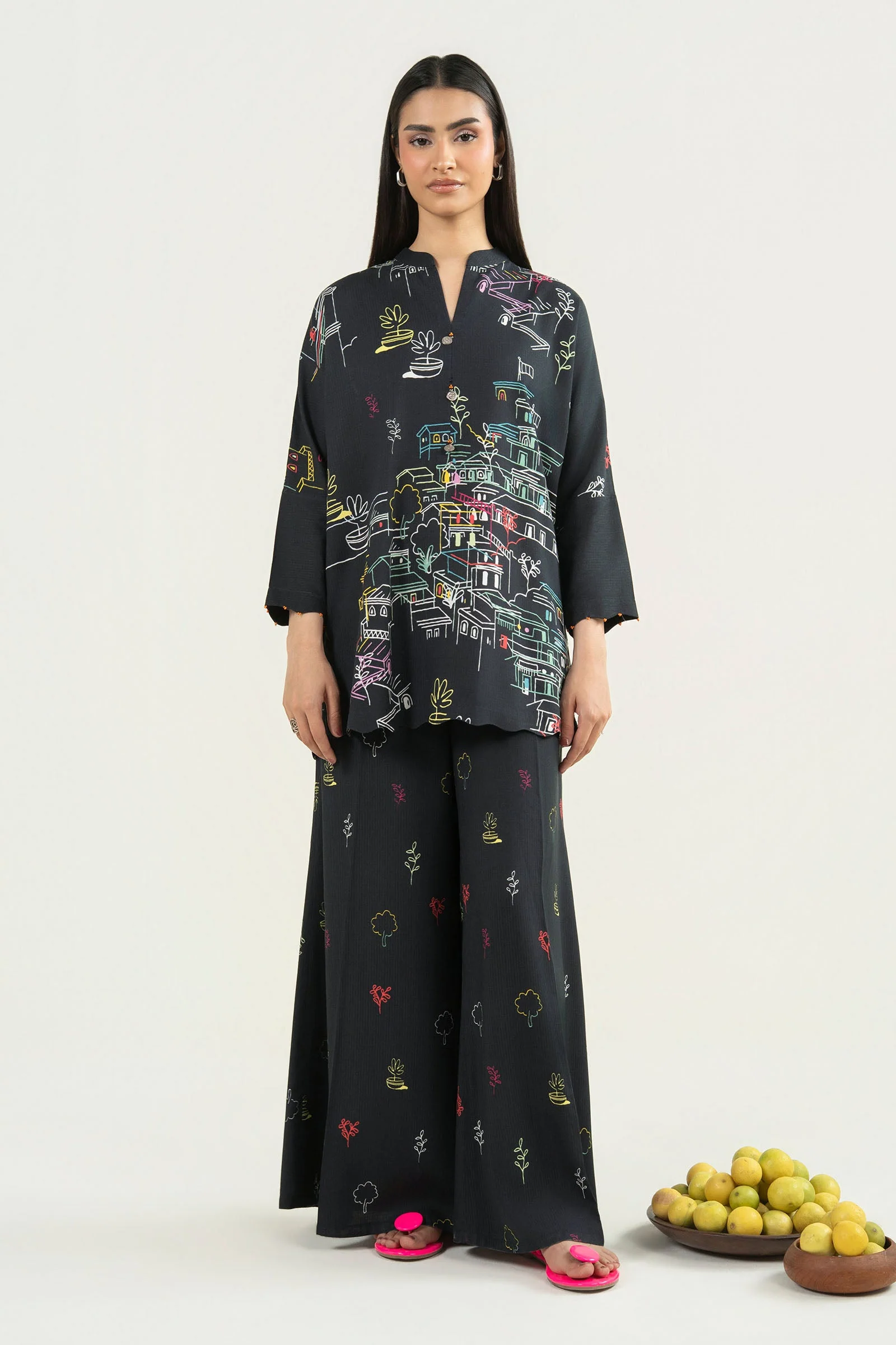 2 Pc Printed Ripstop Suit