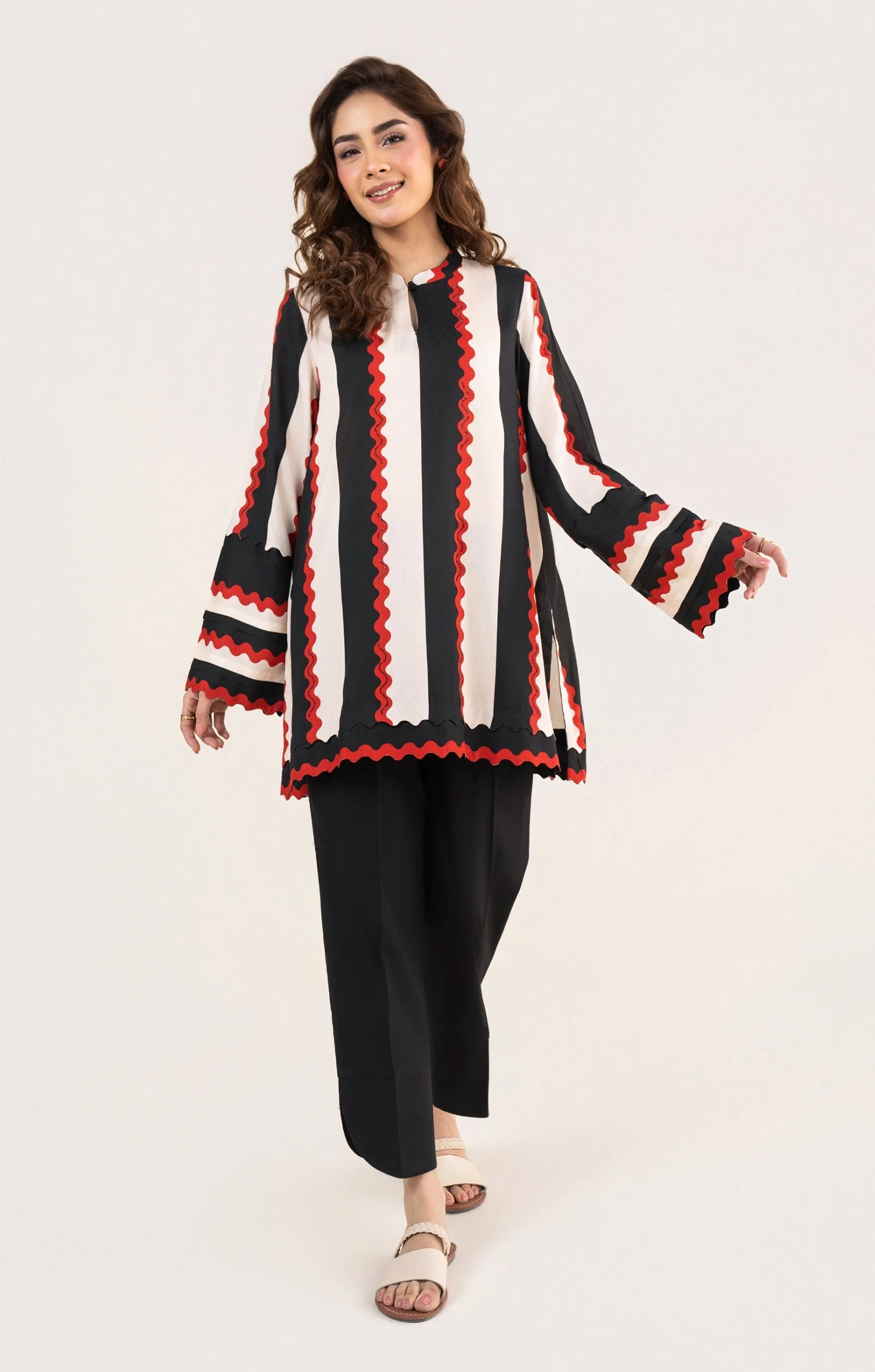 Printed Lawn Shirt - Image 2