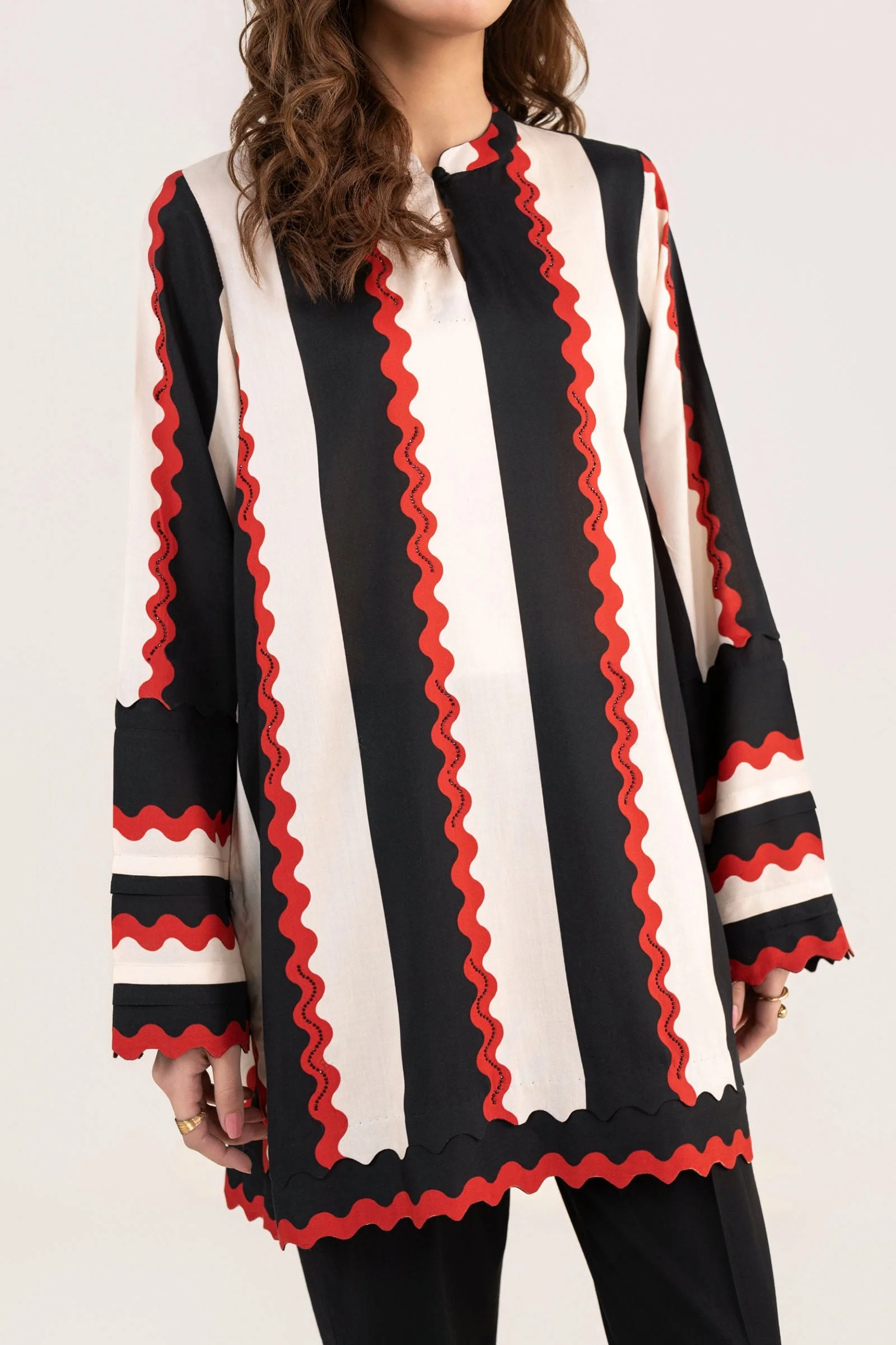 Printed Lawn Shirt - Image 4