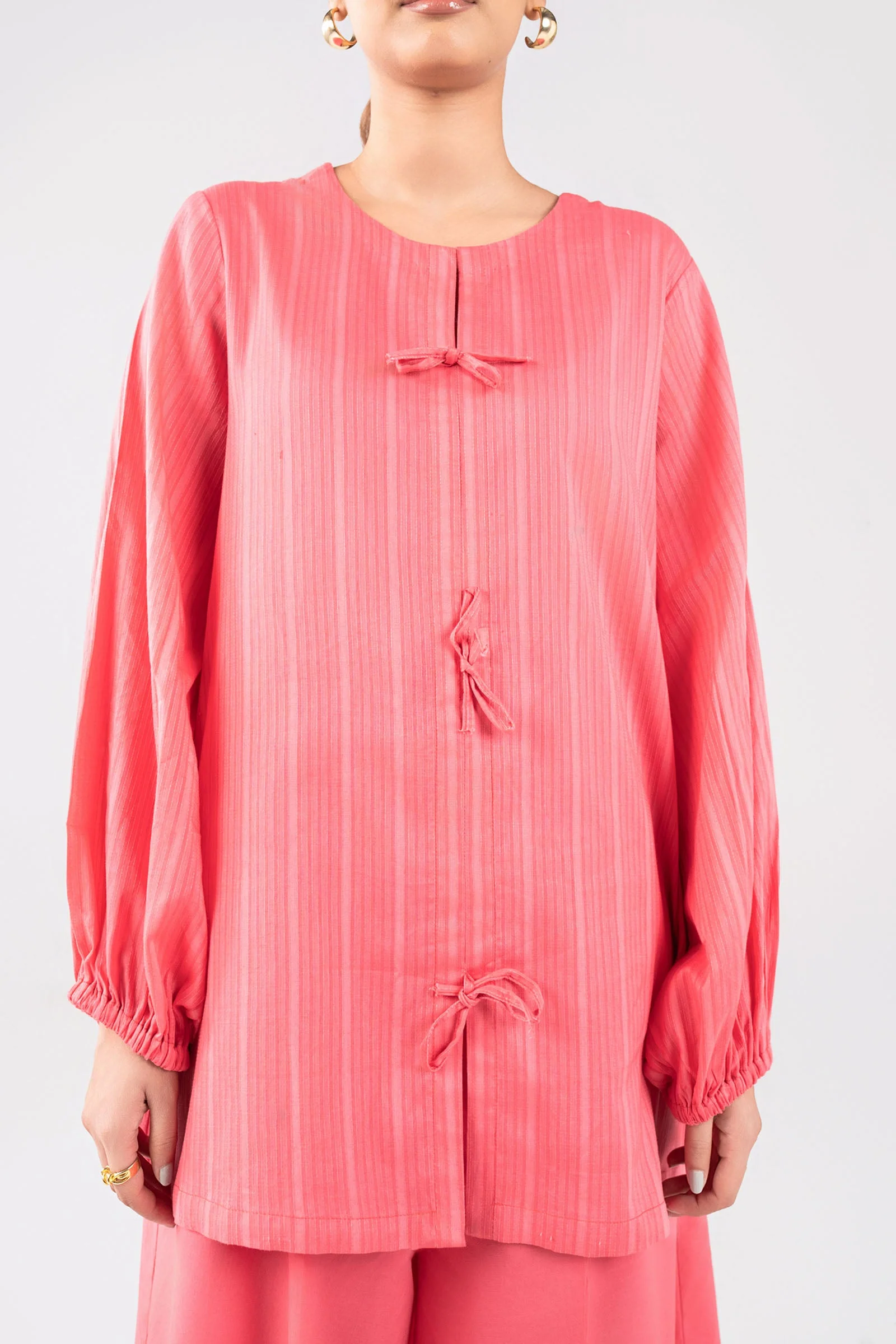2 Pc Dyed Cotton Stripe Suit - Image 5
