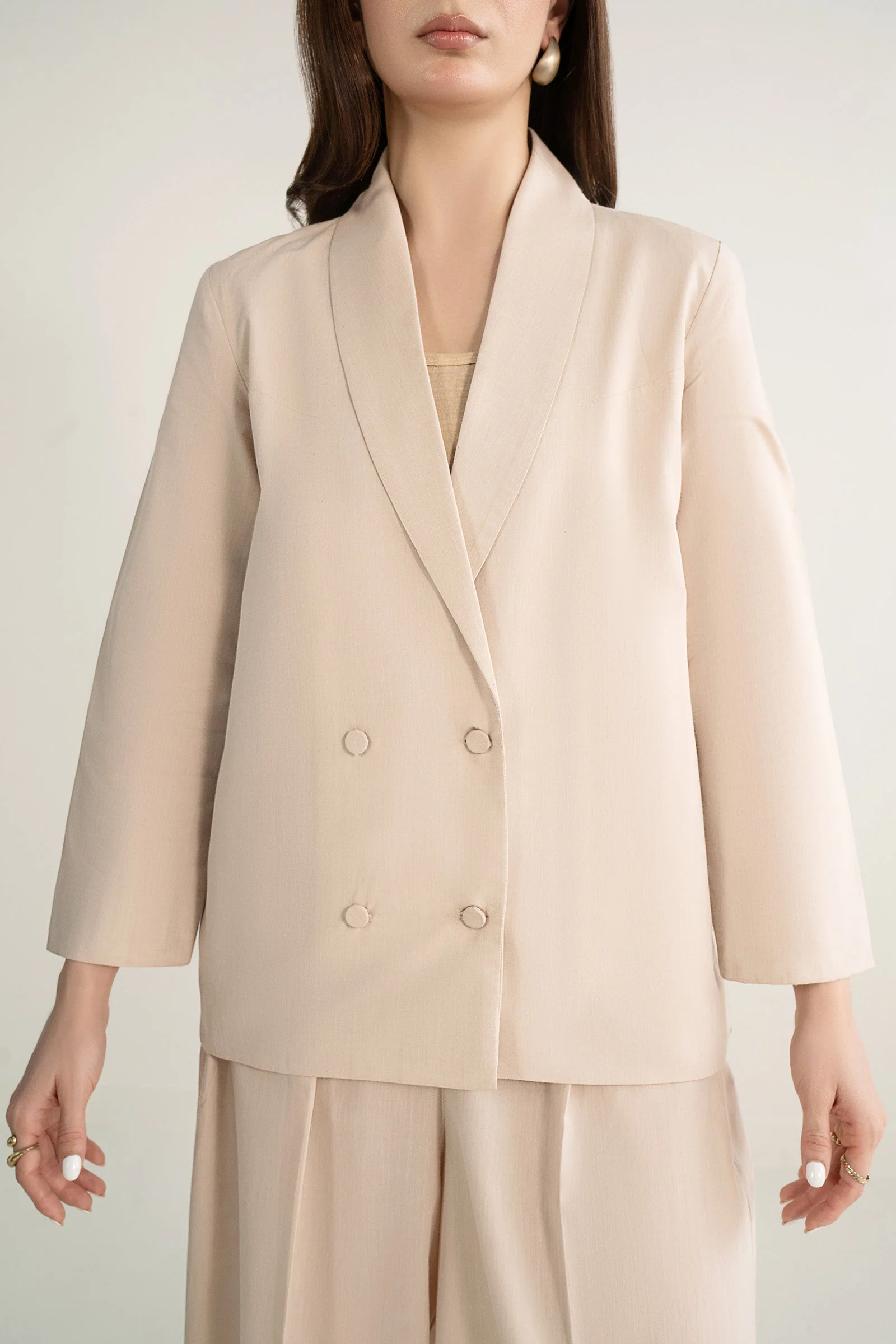 2 Pc Dyed Chambray Suit Set - Image 6