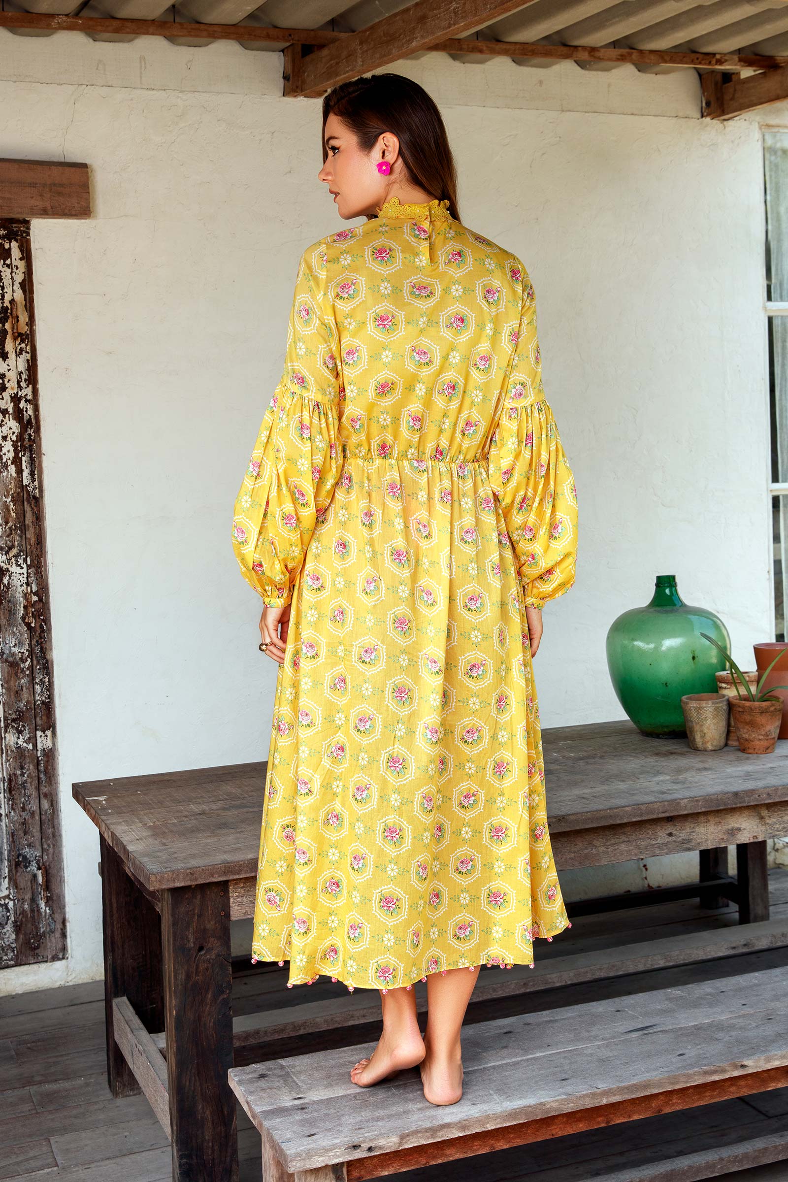 Unstitched fabric | Yellow MB-US23-104-A - Image 3