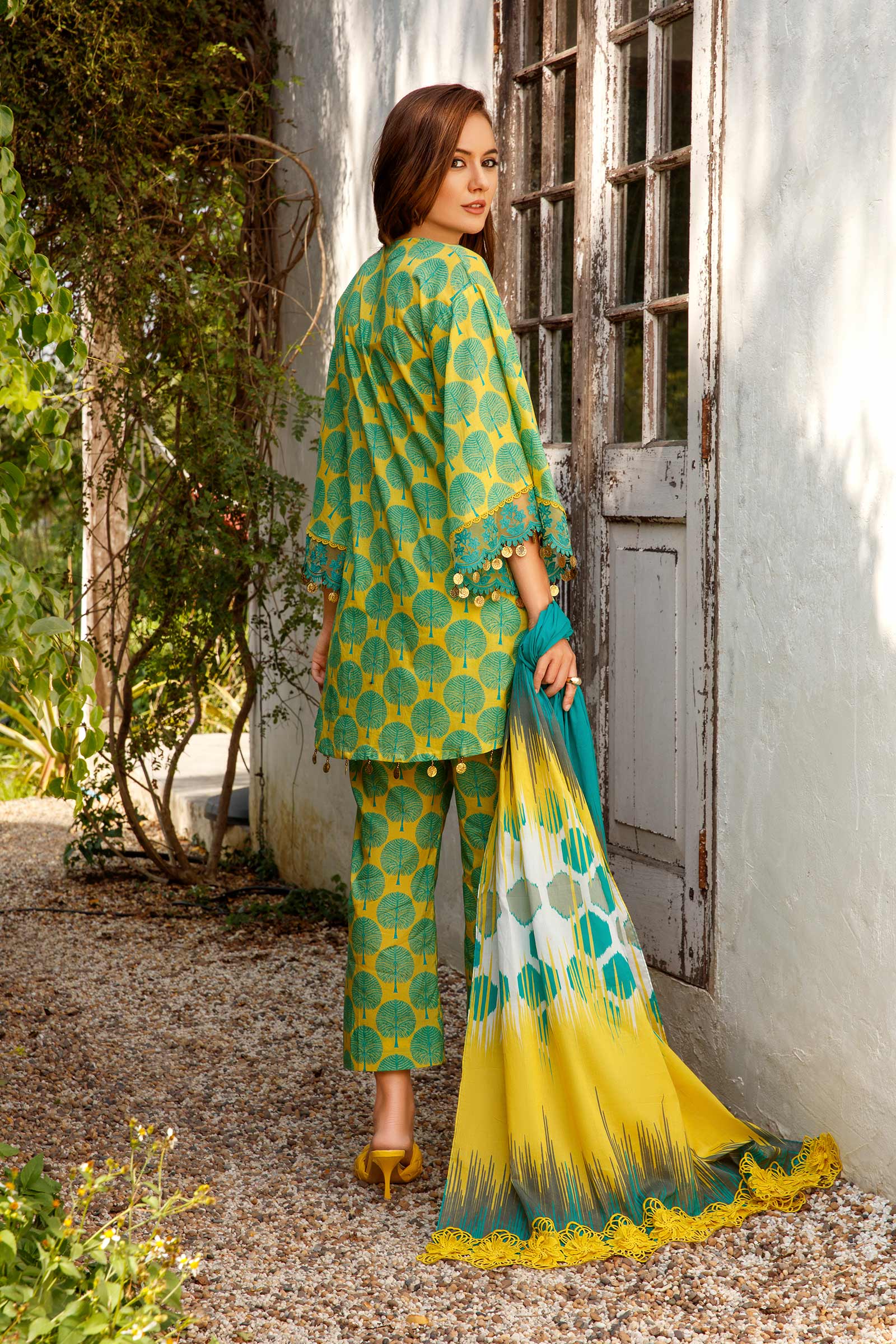 Unstitched fabric | Yellow MB-US23-108-B - Image 3