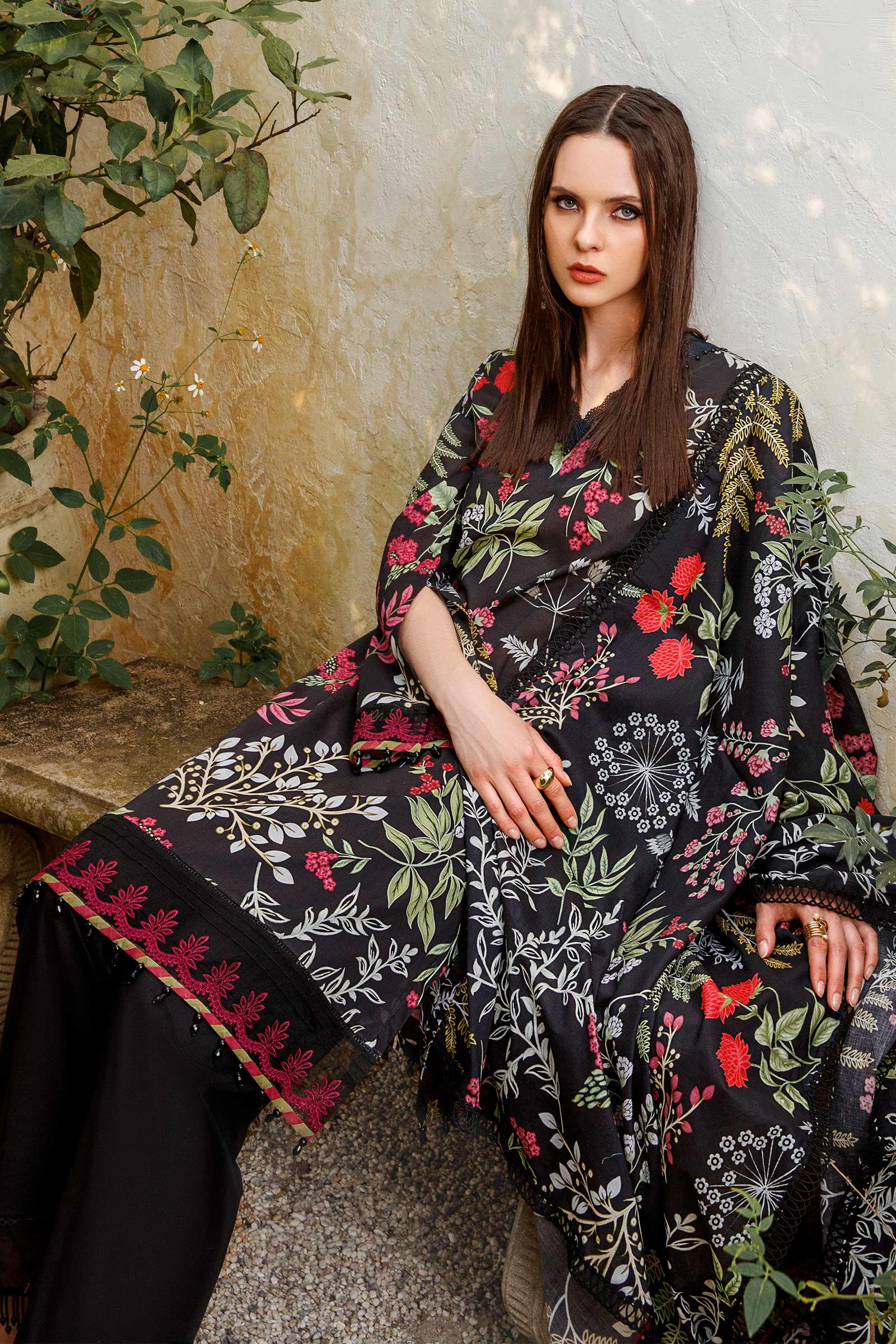 Unstitched fabric | Black MB-US23-109-B - Image 2